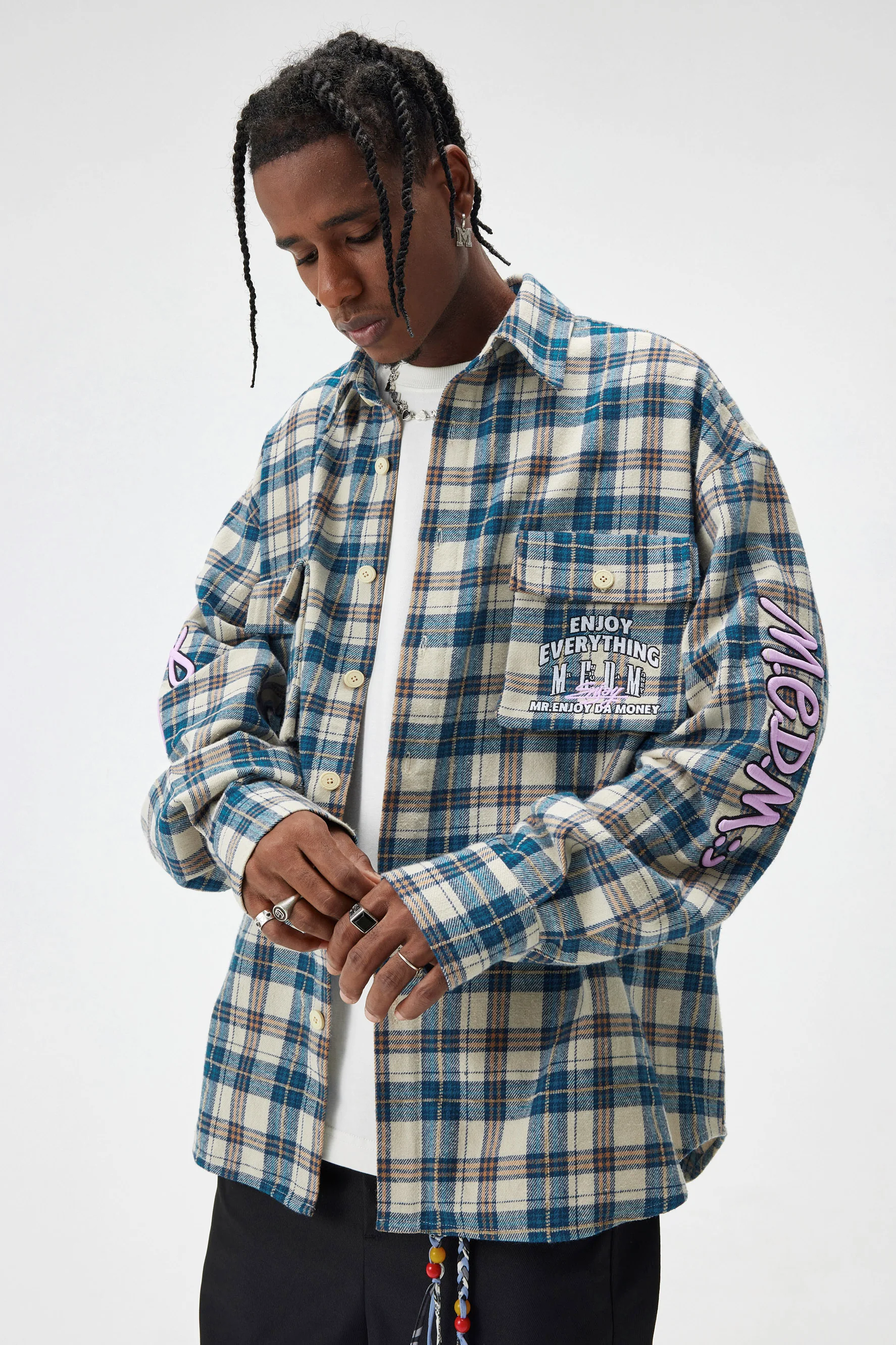 MEDM PLAID SHIRT