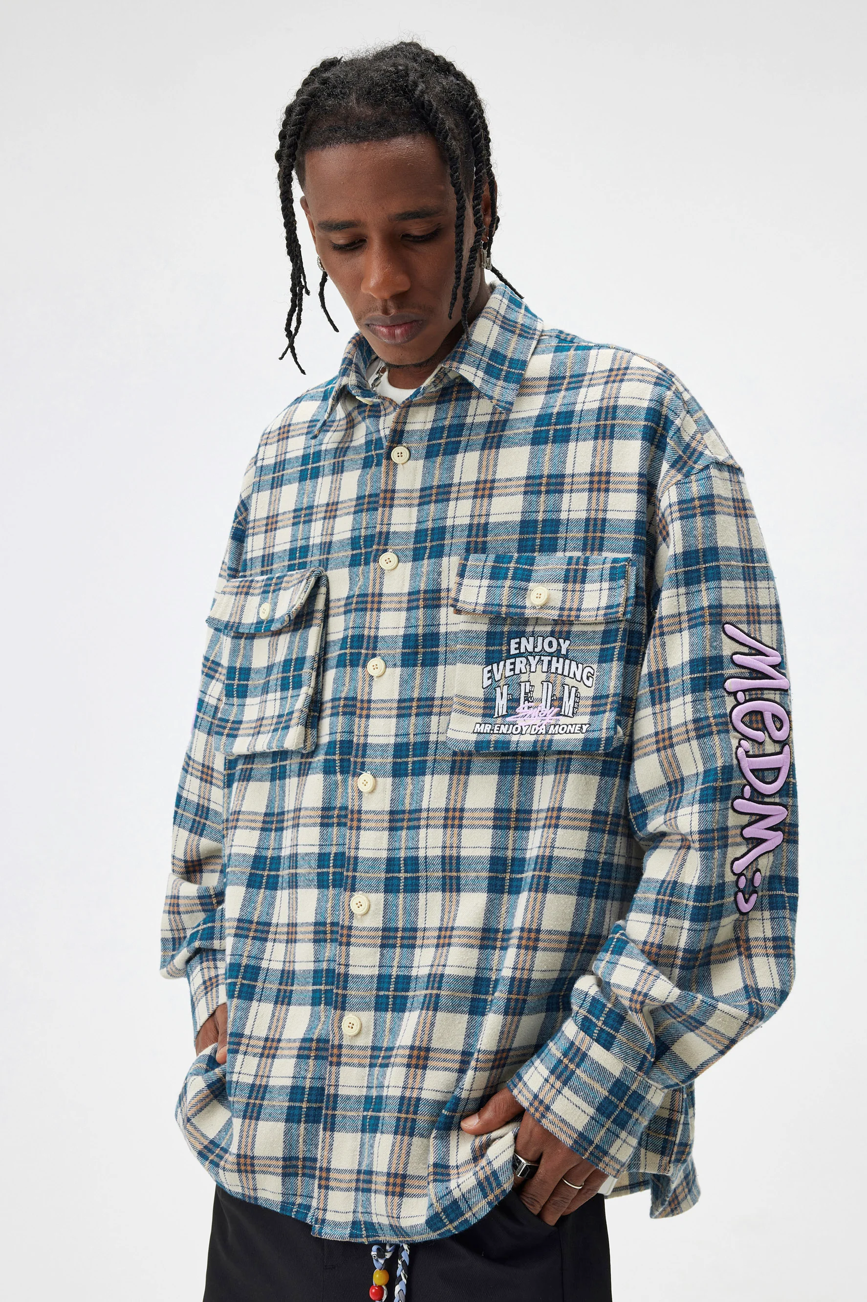 MEDM PLAID SHIRT - Image 3
