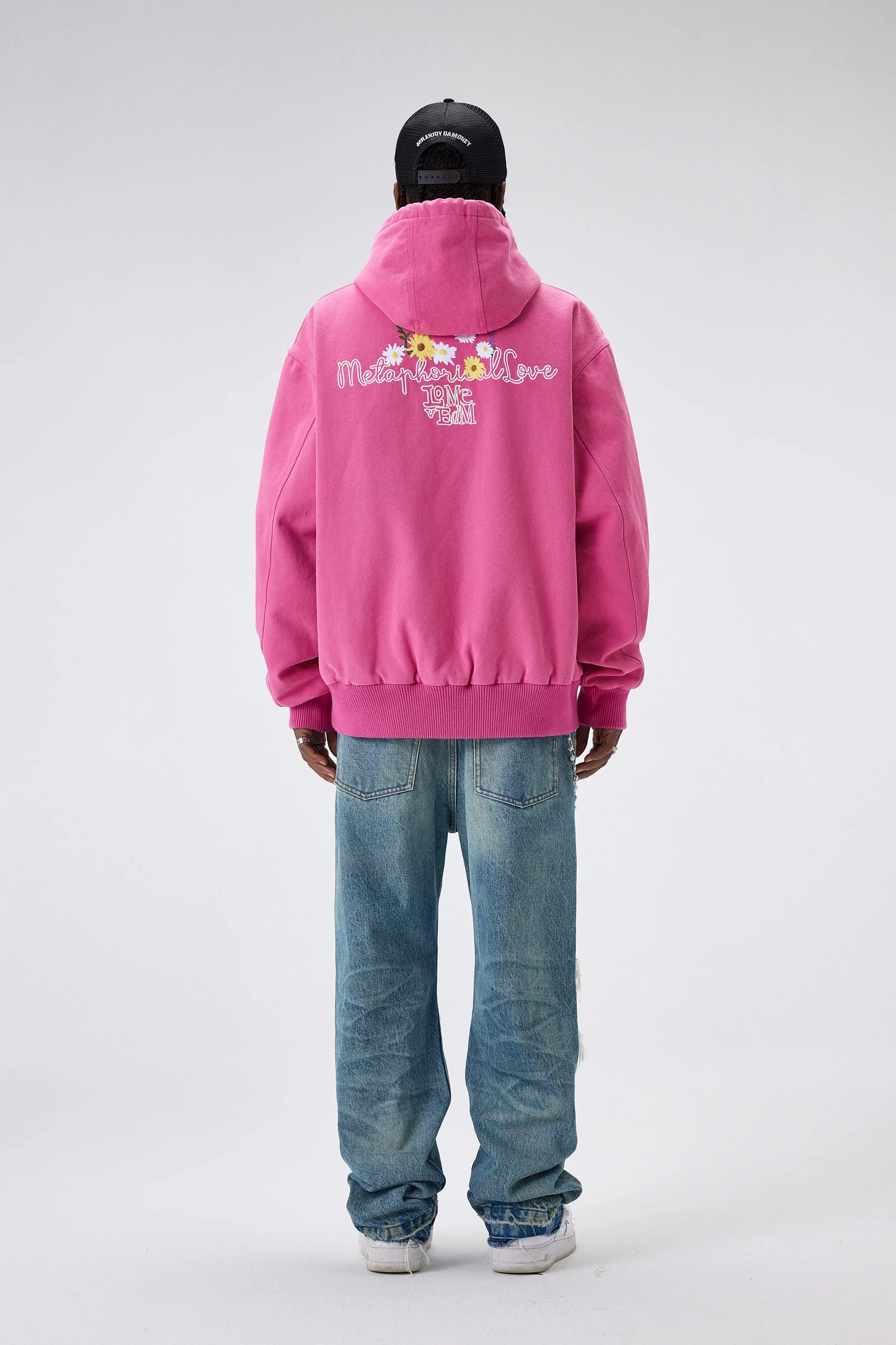 MEDM QUILTED ZIPPER HOODIE - Image 6