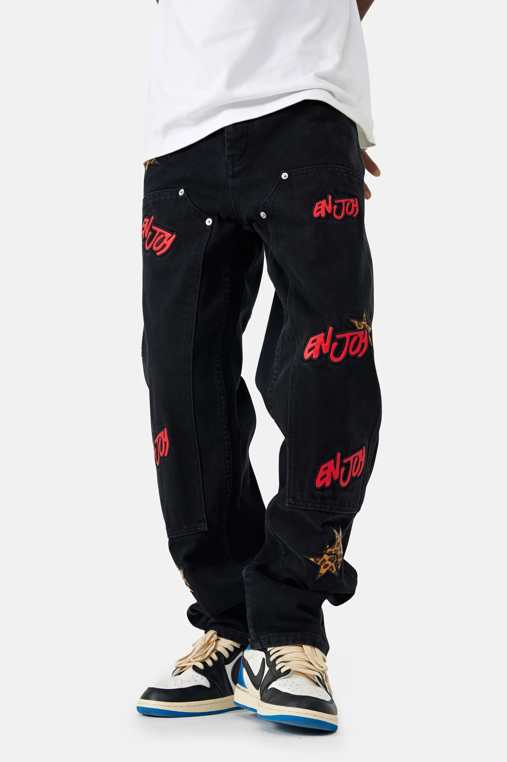 MEDM STAR DENIM PANTS - Image 3