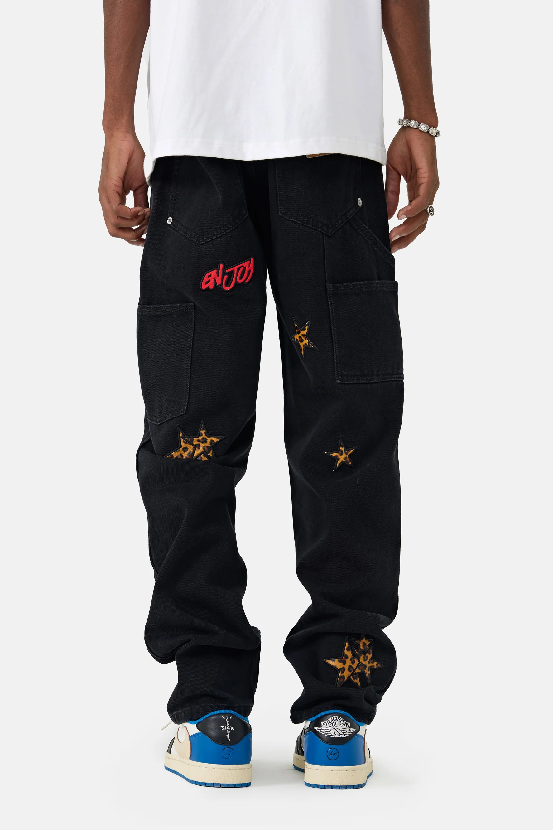 MEDM STAR DENIM PANTS - Image 6