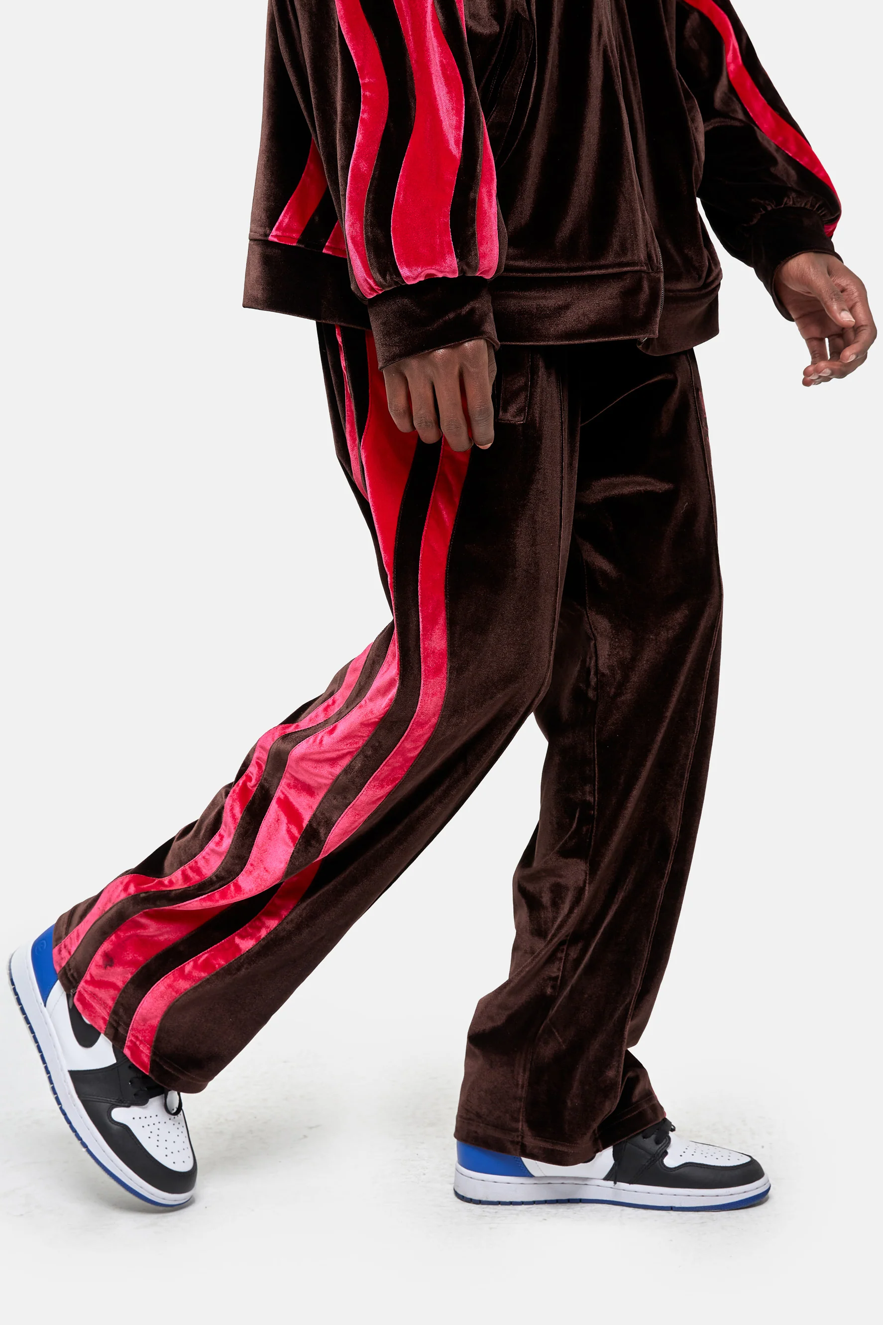 MEDM STRIPED TRACK PANTS - Image 4