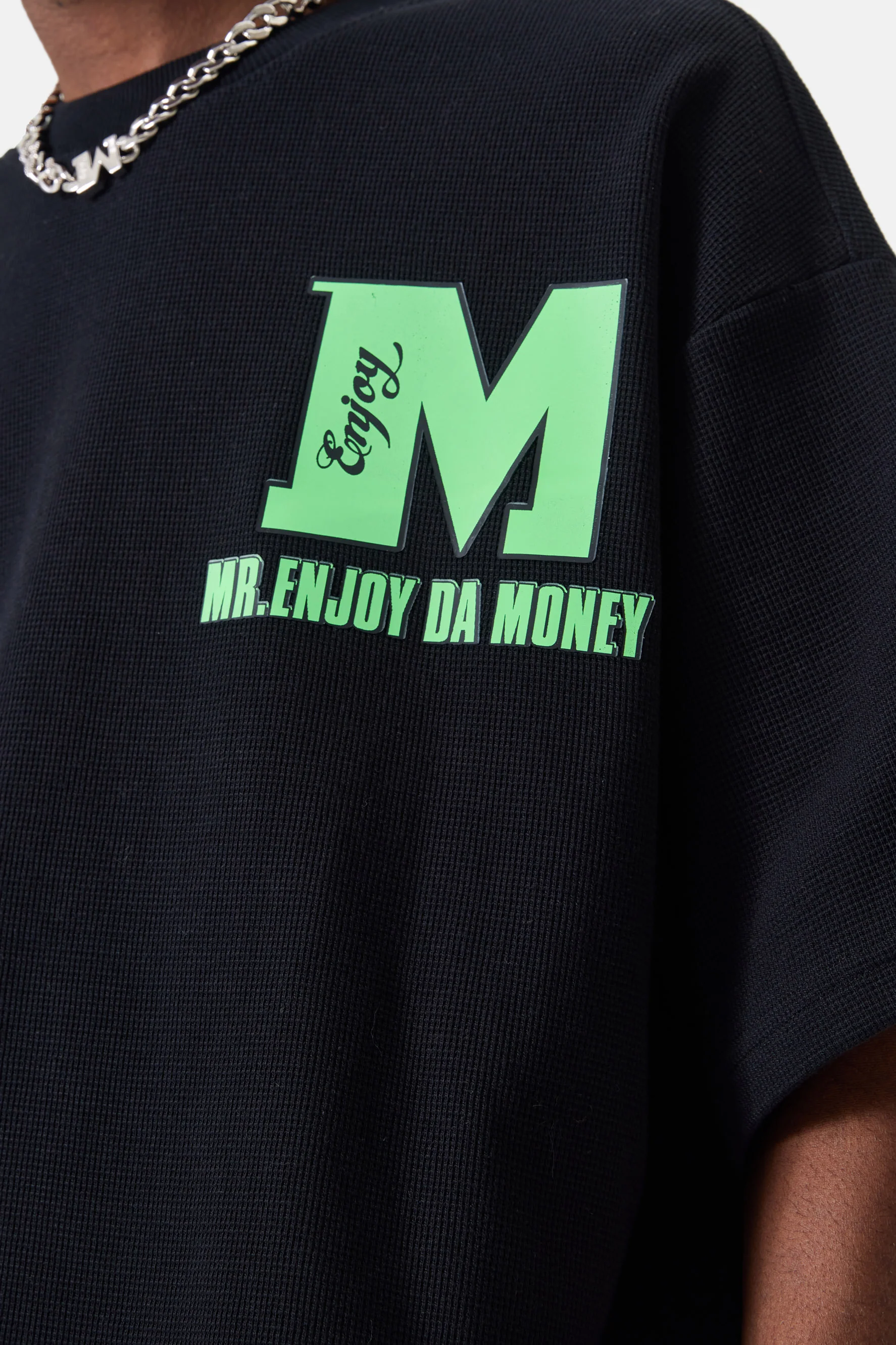 MEDM WAFFLE T-SHIRT - Image 2