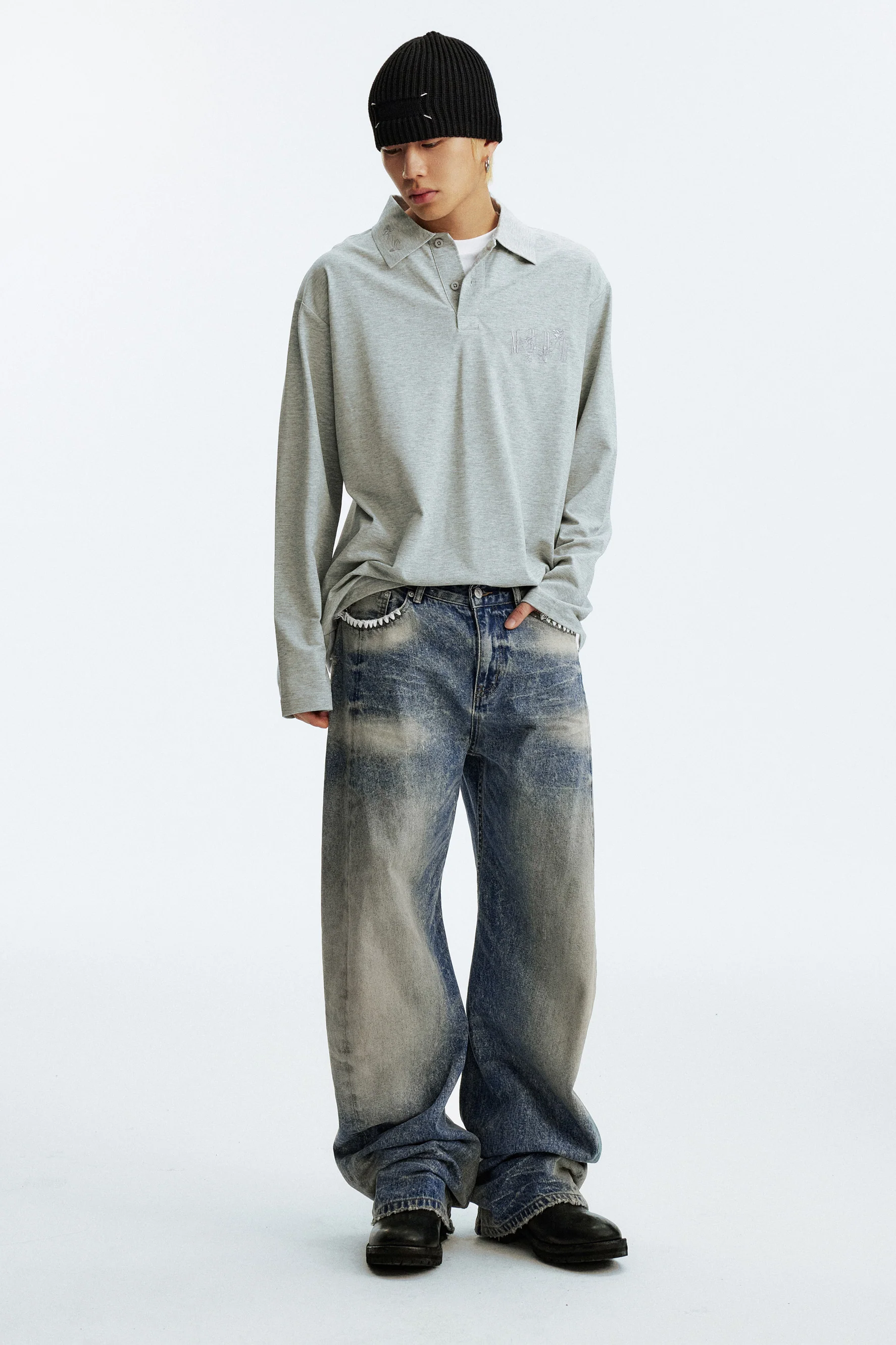 MEDM WASHED JEANS - Image 4