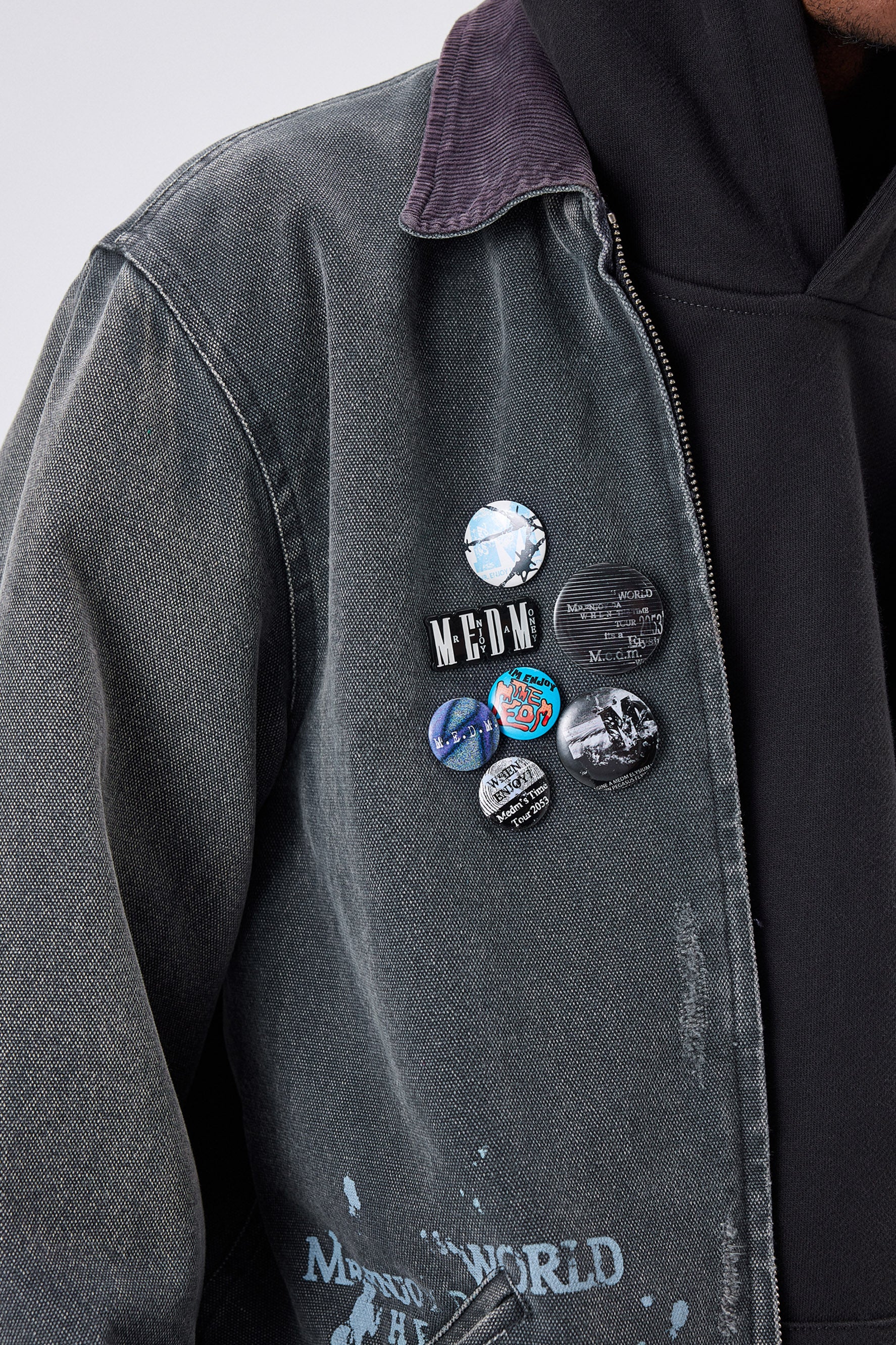 MEDM WASHED WORKWEAR JACKET - Image 3