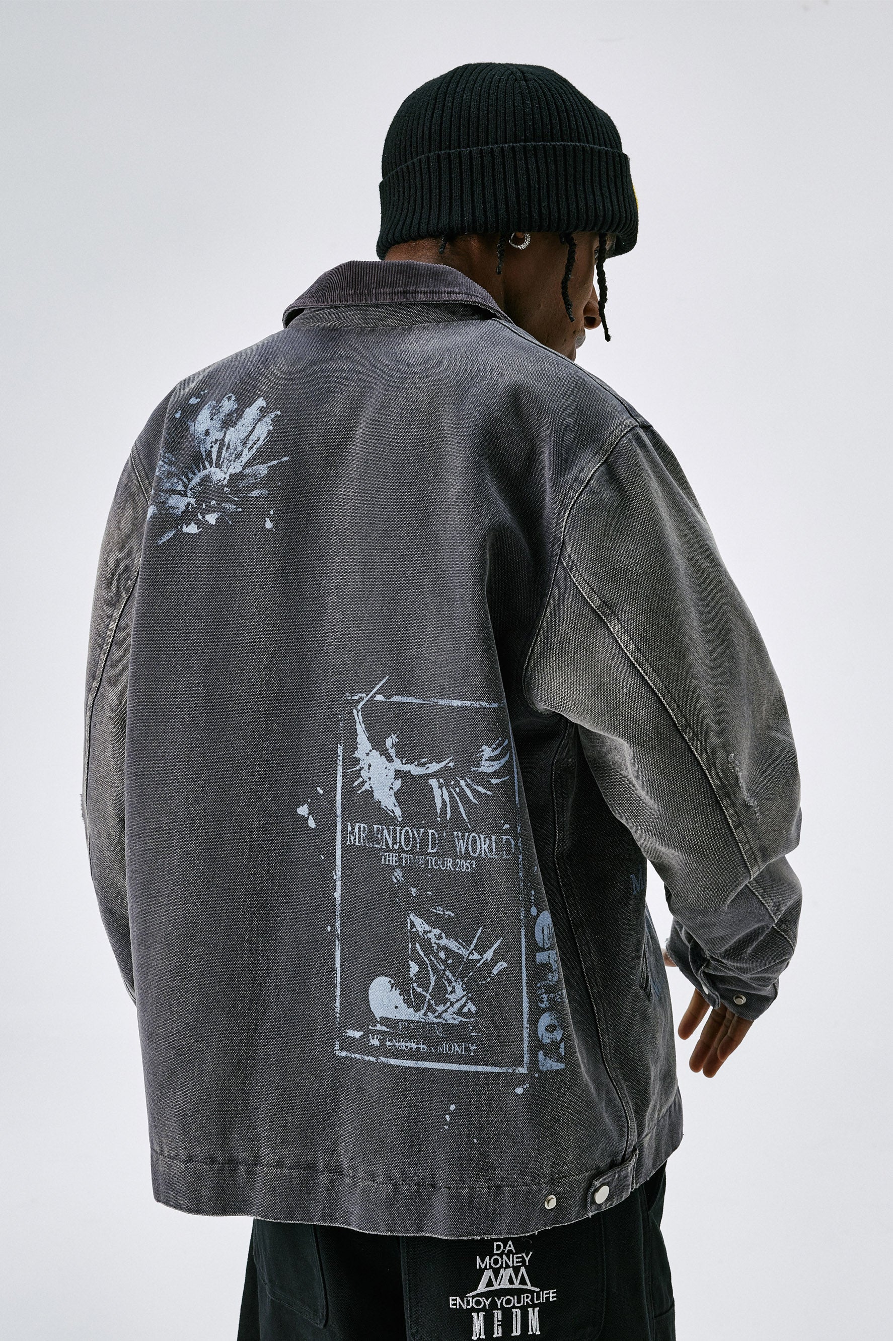 MEDM WASHED WORKWEAR JACKET - Image 6