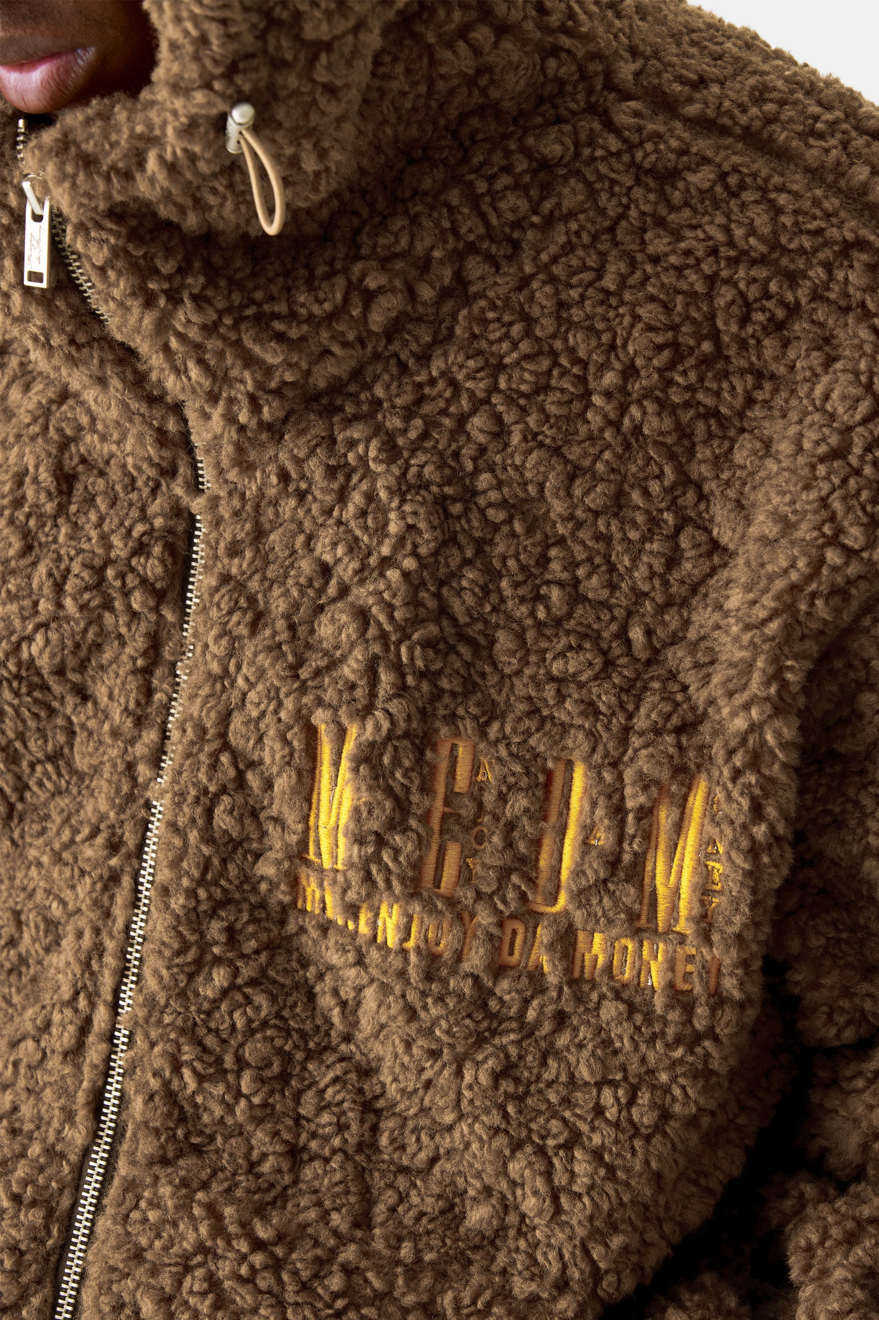MEDM ZIP-UP FLEECE HOODIE - Image 3