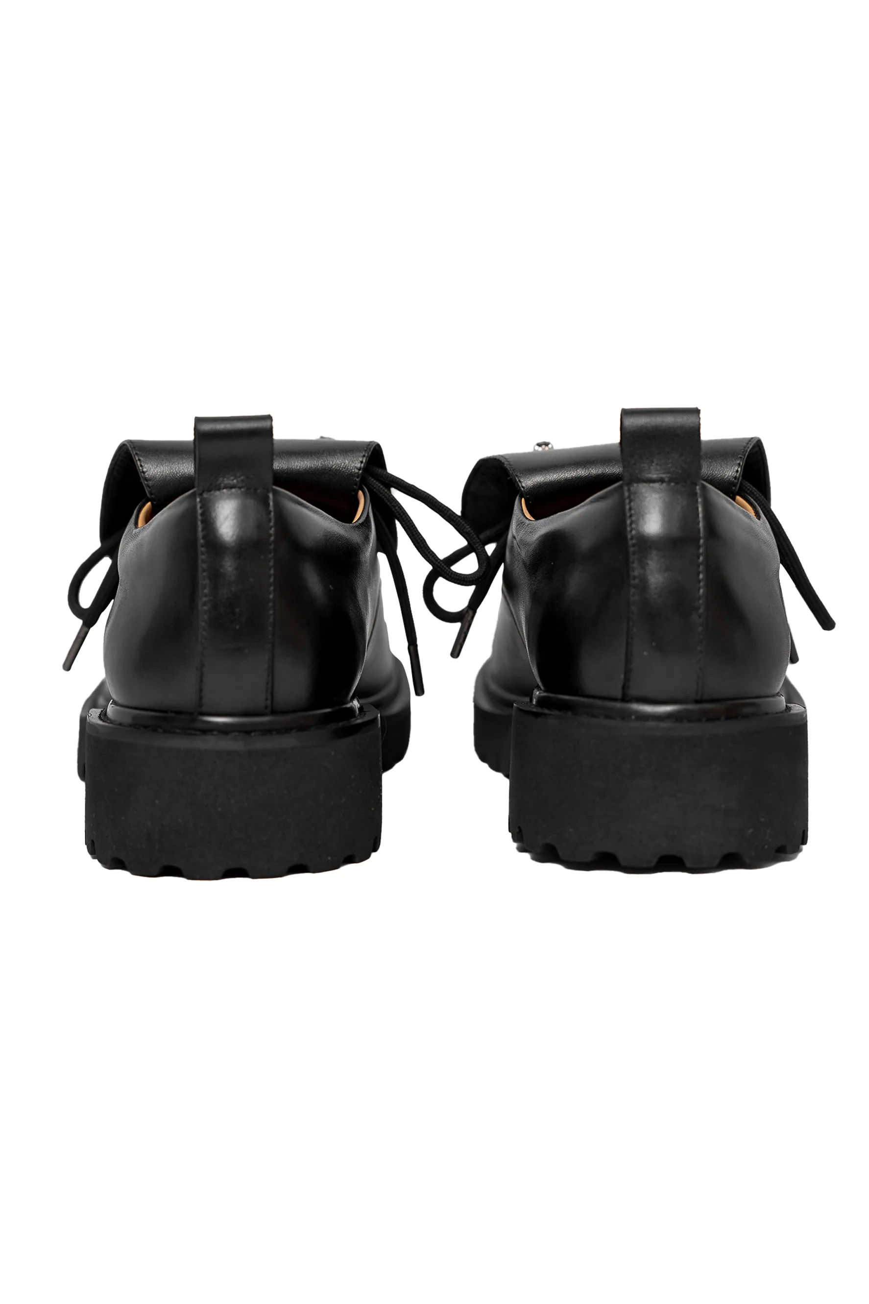 SOL TONGUE LEATHER DERBY SHOES - Image 9