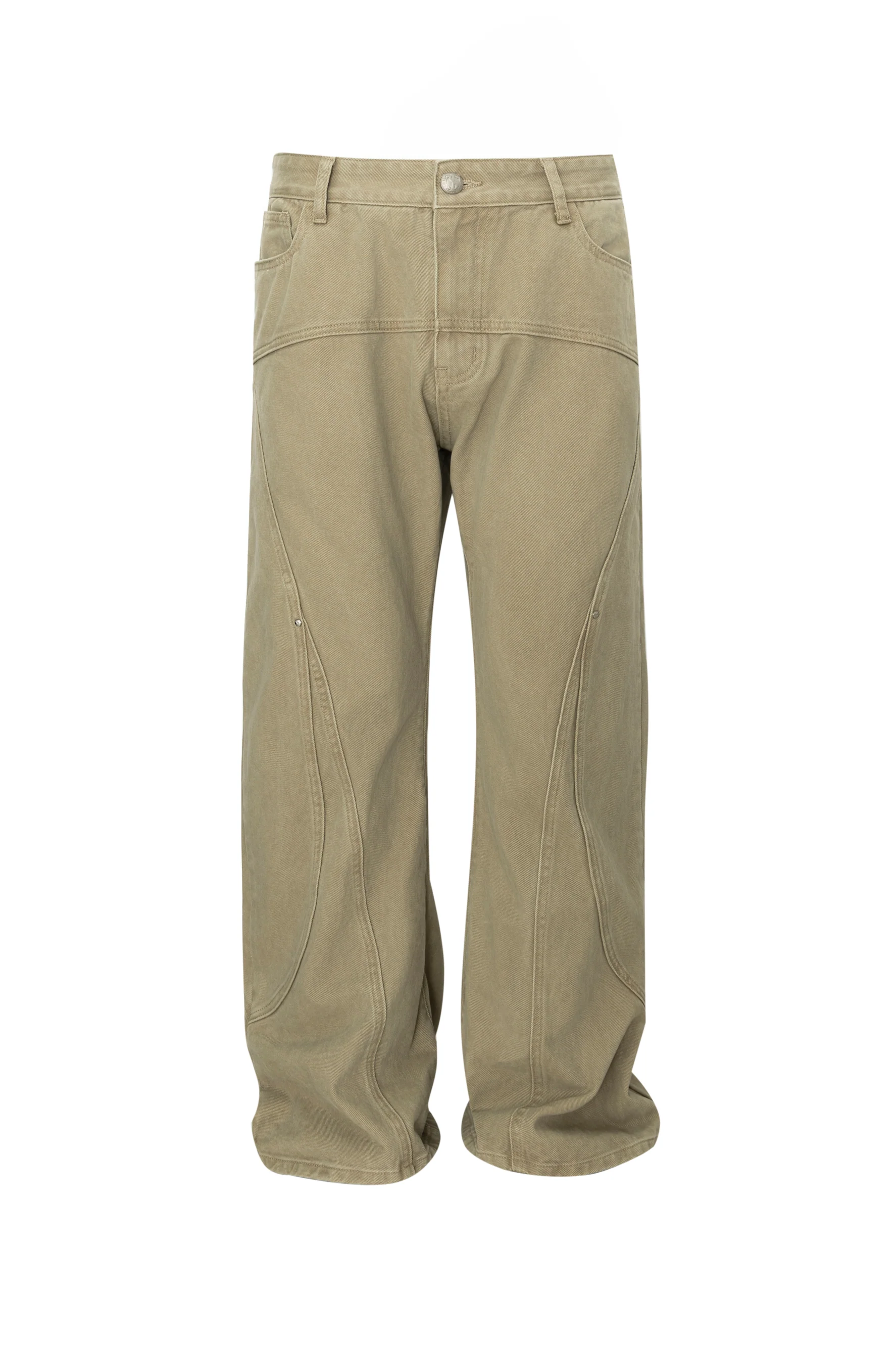 STK FLARED DECONSTRUCTED PANTS - Image 6
