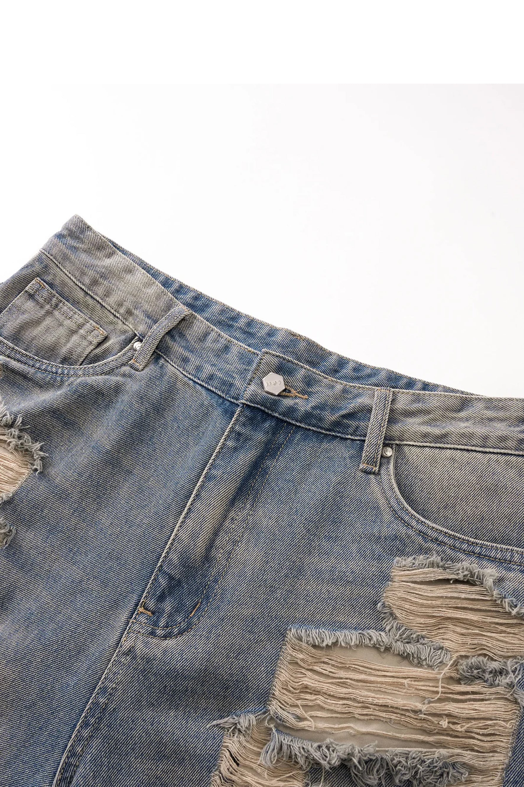 TBHNP BLUE CAMO LAYERED PANTS - Image 4