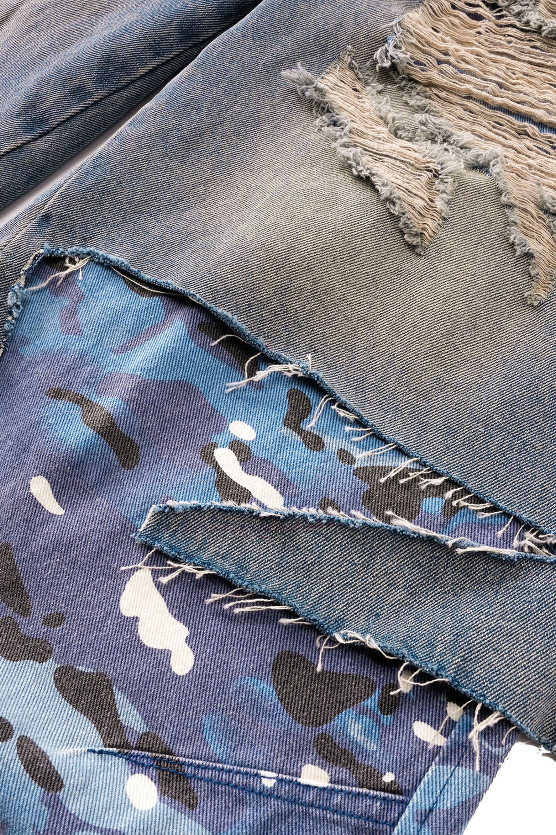 TBHNP BLUE CAMO LAYERED PANTS - Image 5