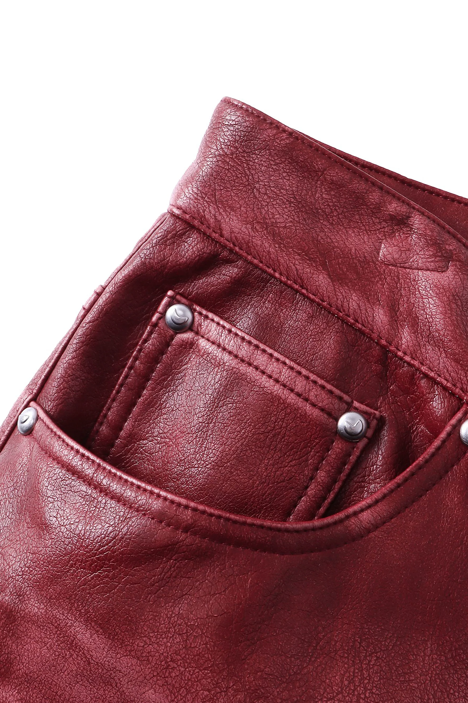 TBHNP COBWEB LEATHER PANTS - Image 10