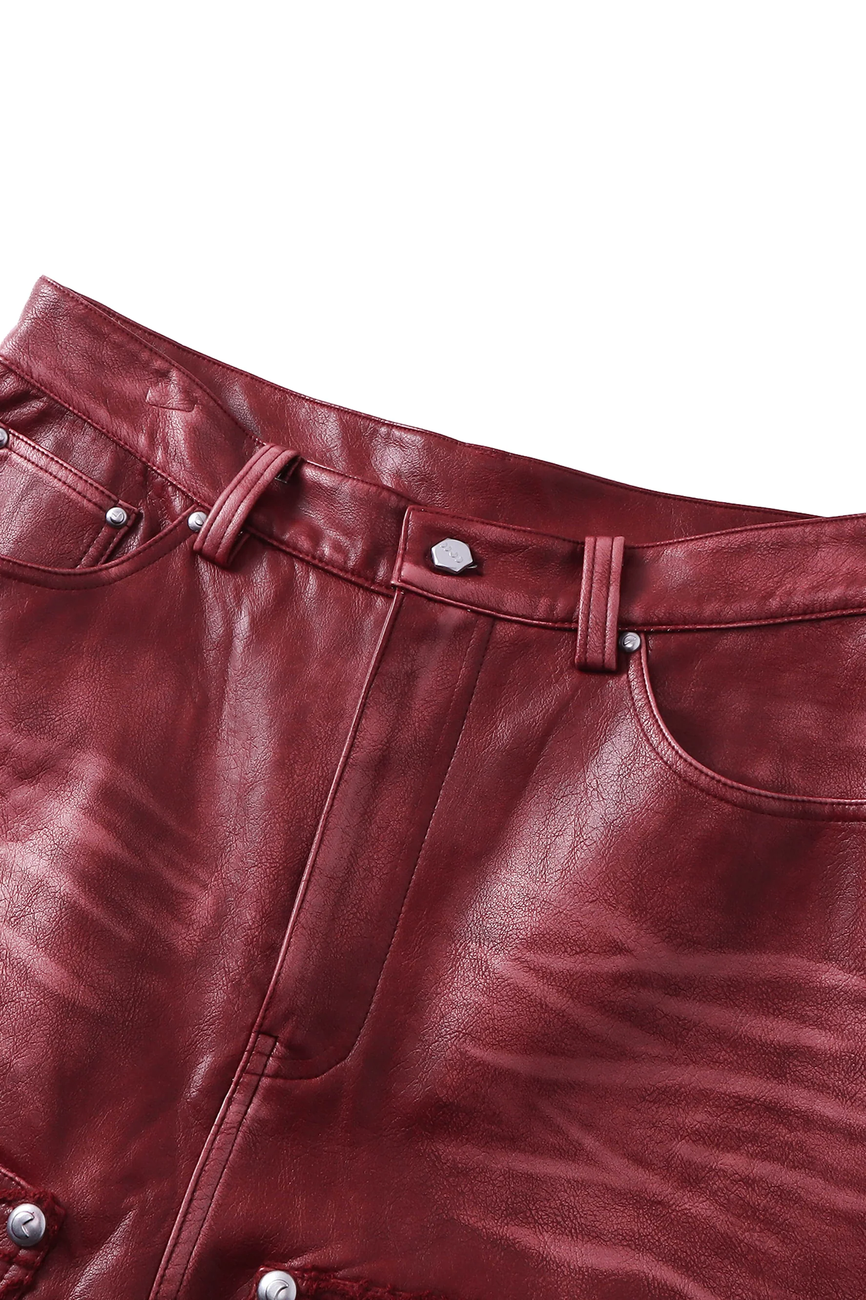 TBHNP COBWEB LEATHER PANTS - Image 8
