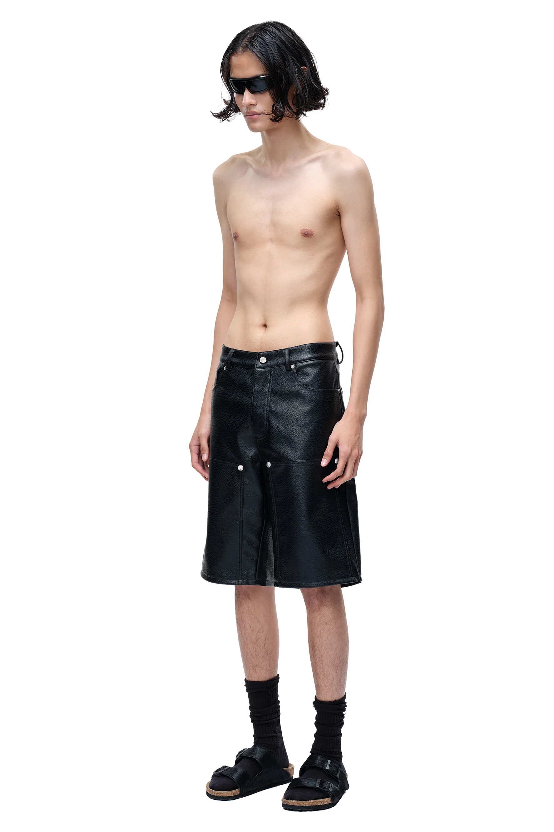 TBHNP DAWN LEATHER SHORTS - Image 4