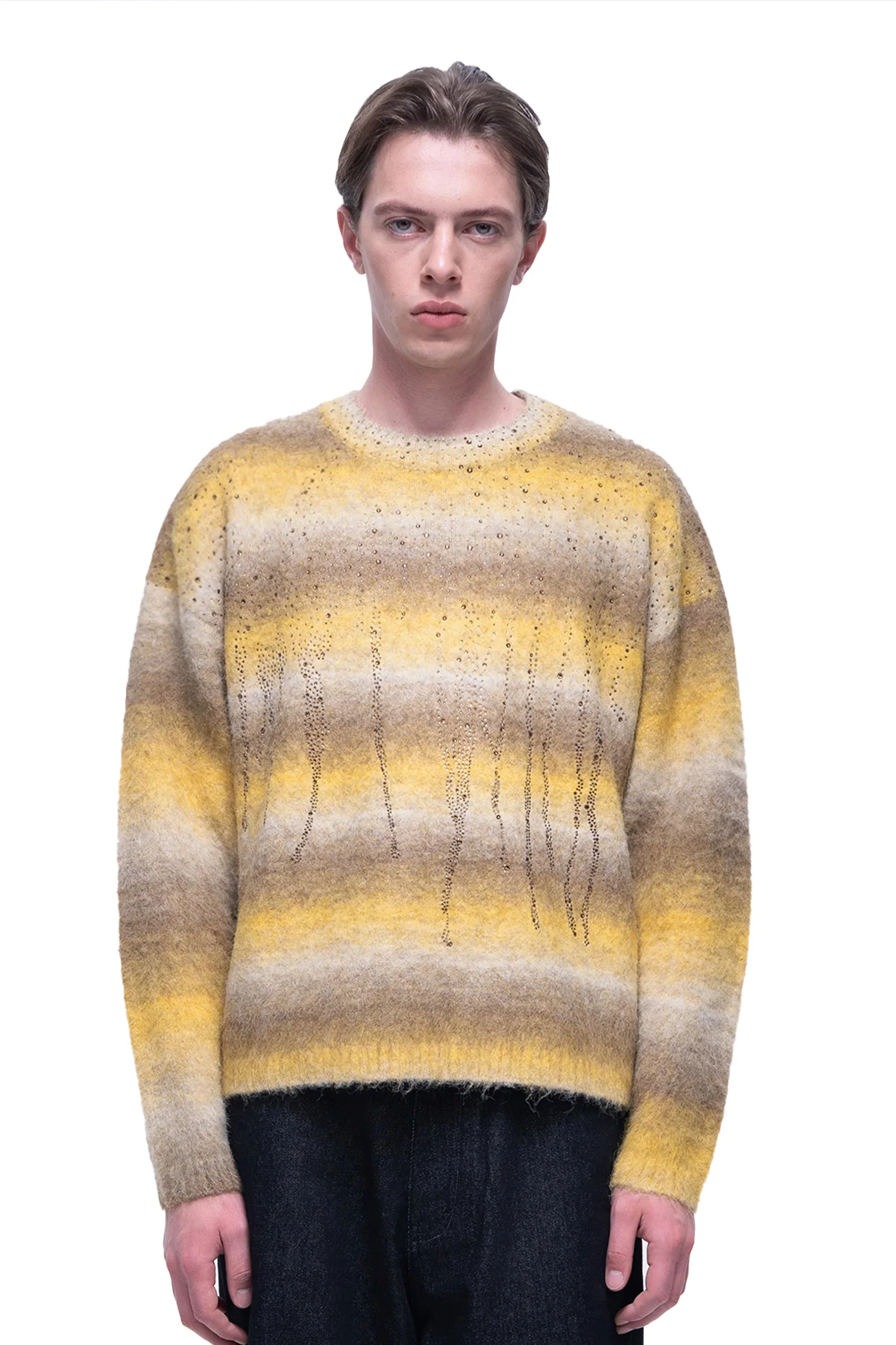 TBHNP RHINESTONE MOHAIR SWEATER - Image 2
