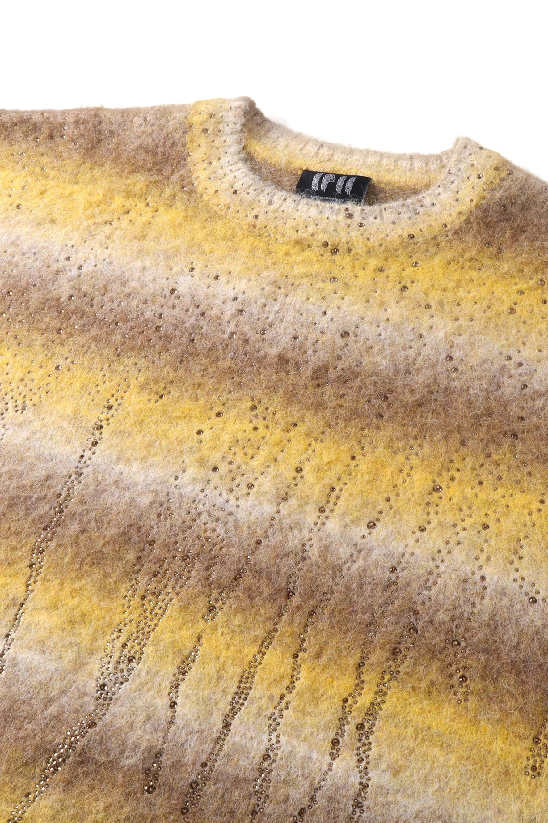 TBHNP RHINESTONE MOHAIR SWEATER - Image 4