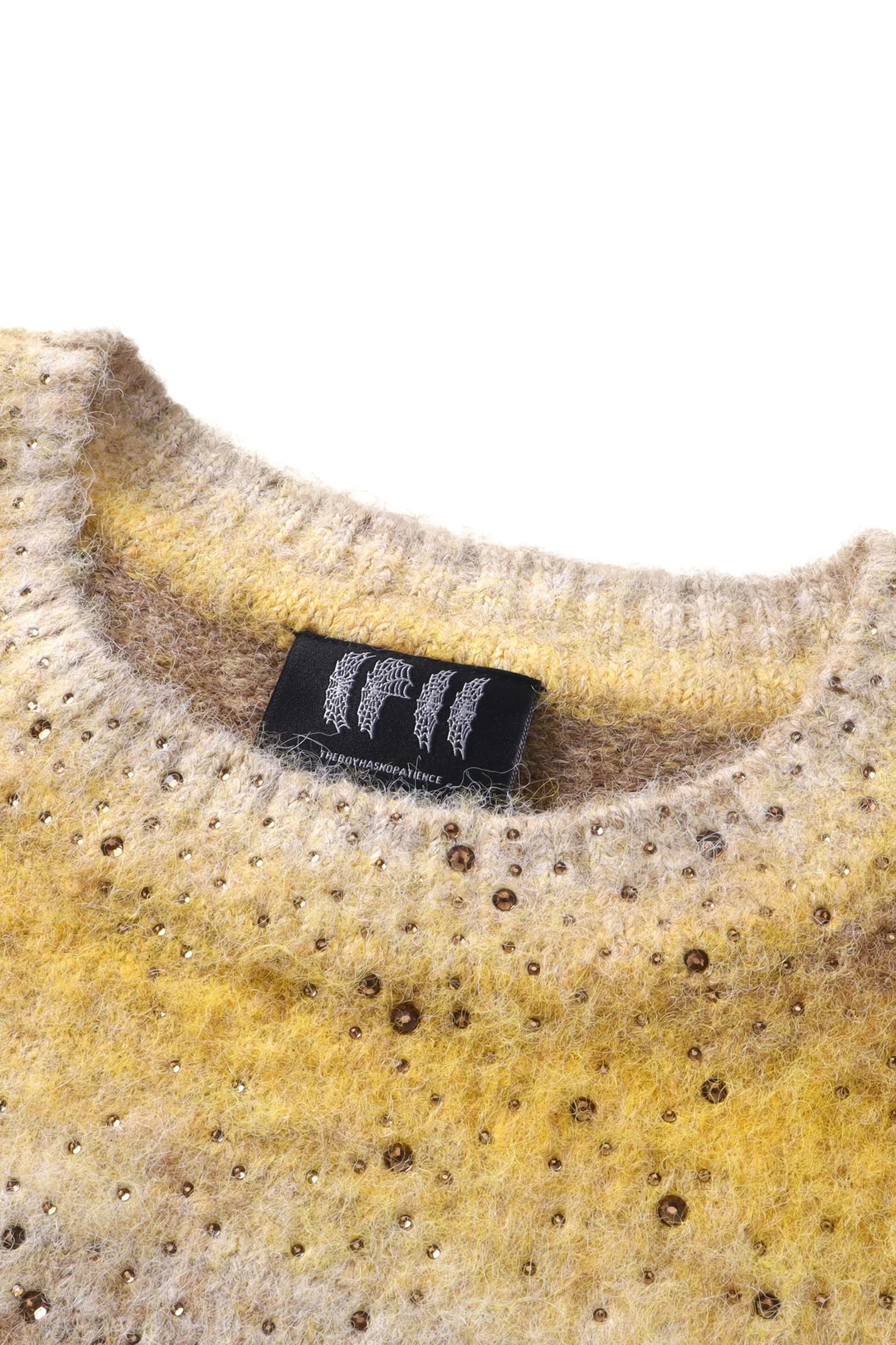 TBHNP RHINESTONE MOHAIR SWEATER - Image 5