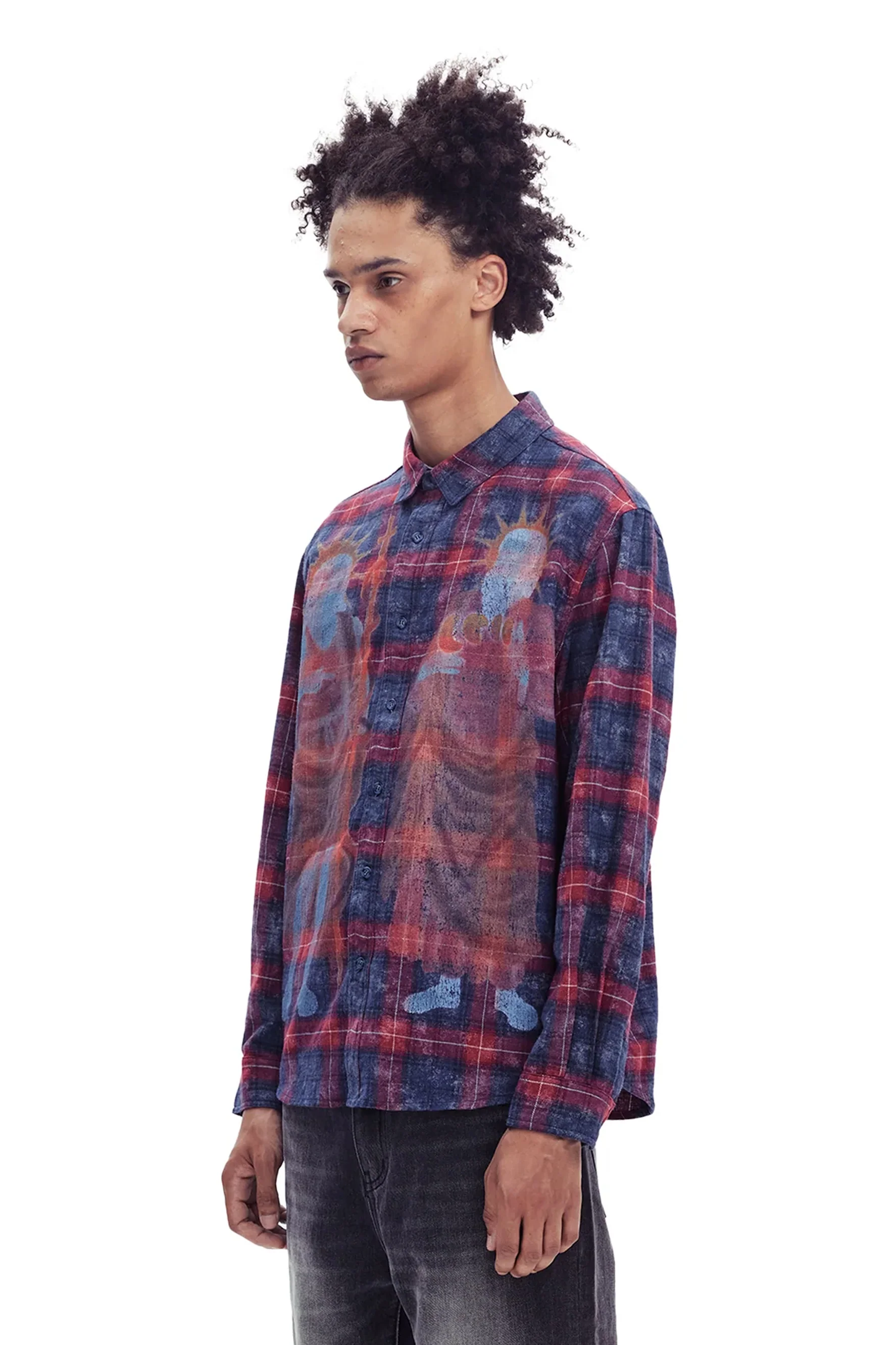 TBHNP SAINT PLAID SHIRT - Image 2