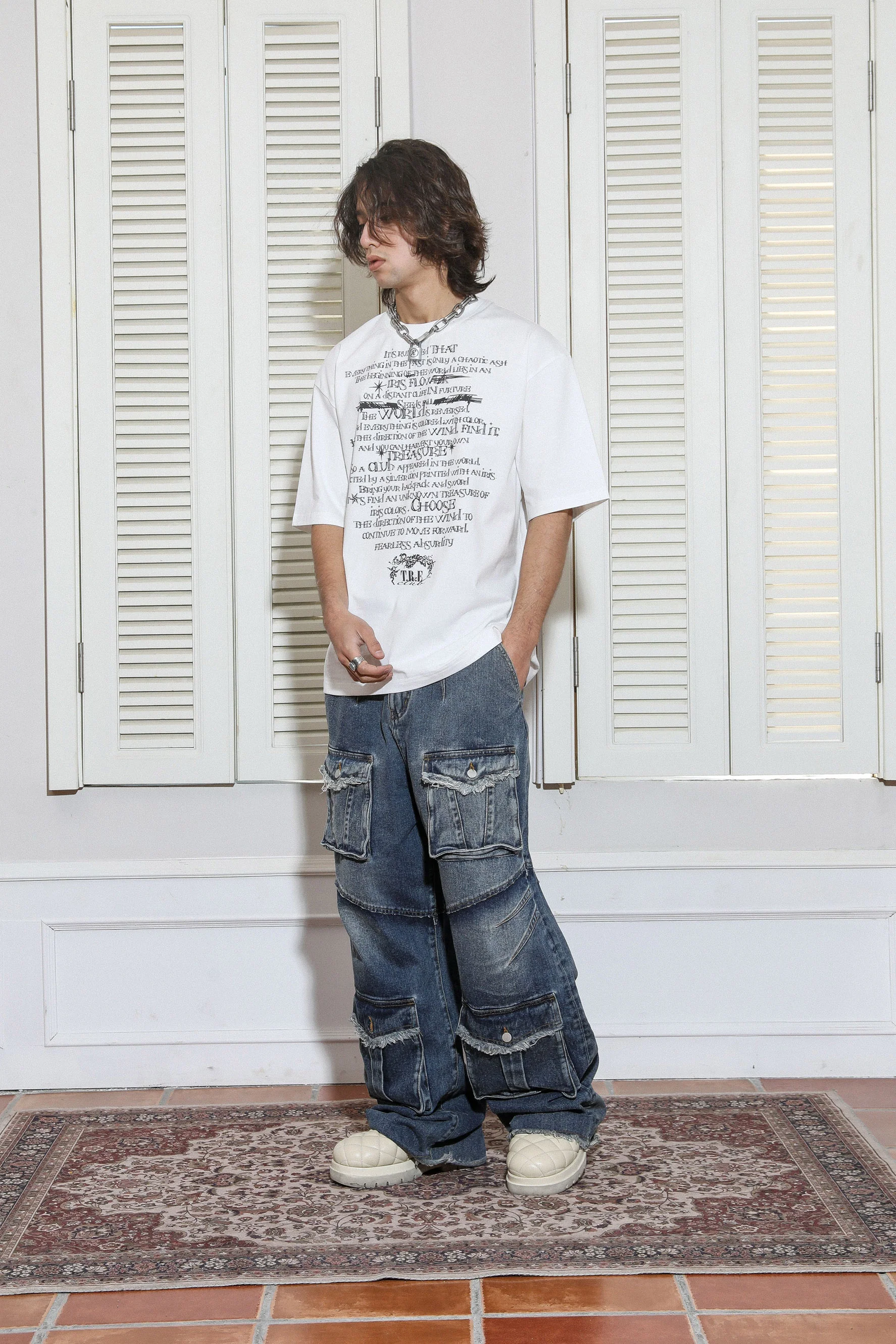 TRECLUB LETTER T-SHIRT - Image 4