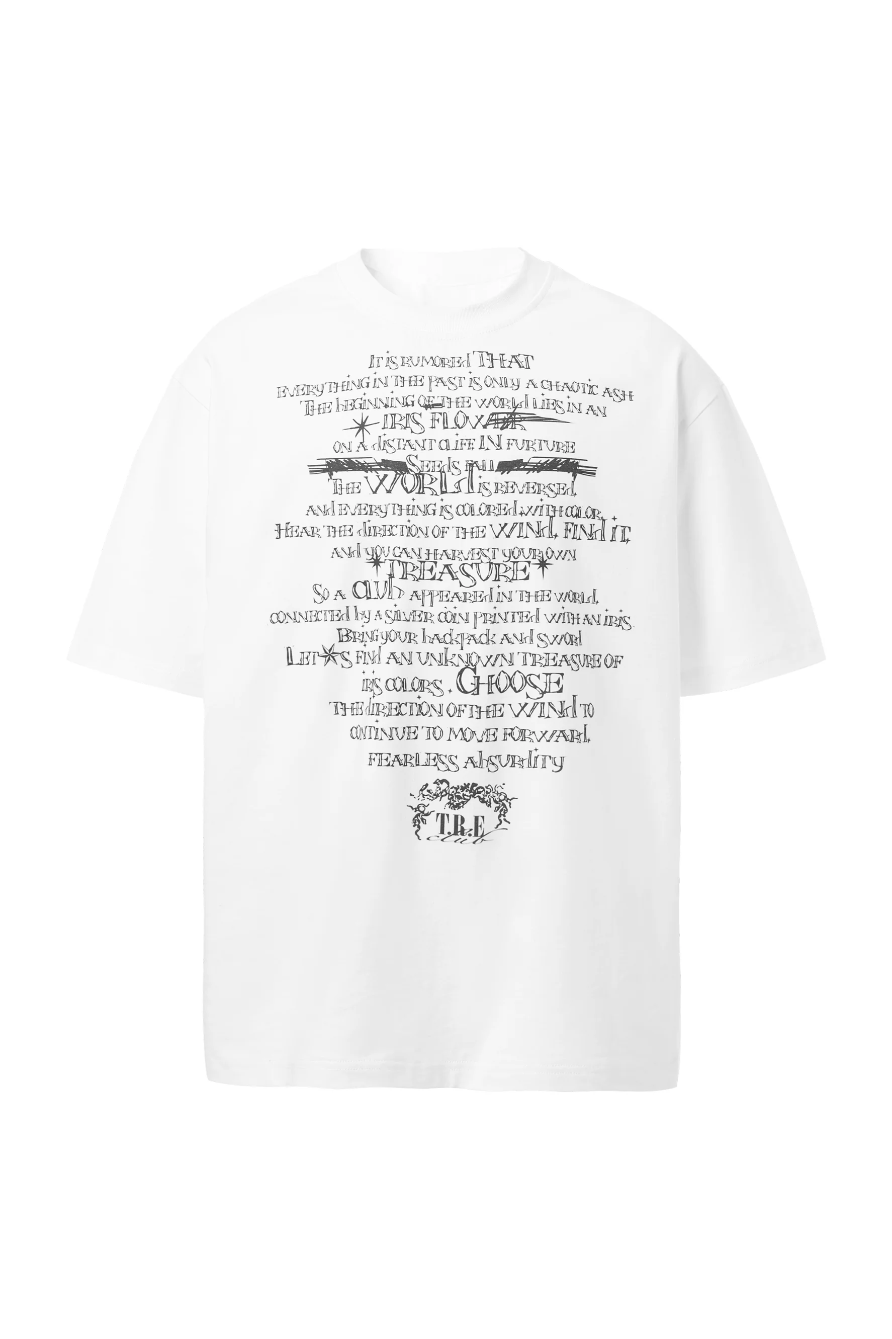 TRECLUB LETTER T-SHIRT - Image 5
