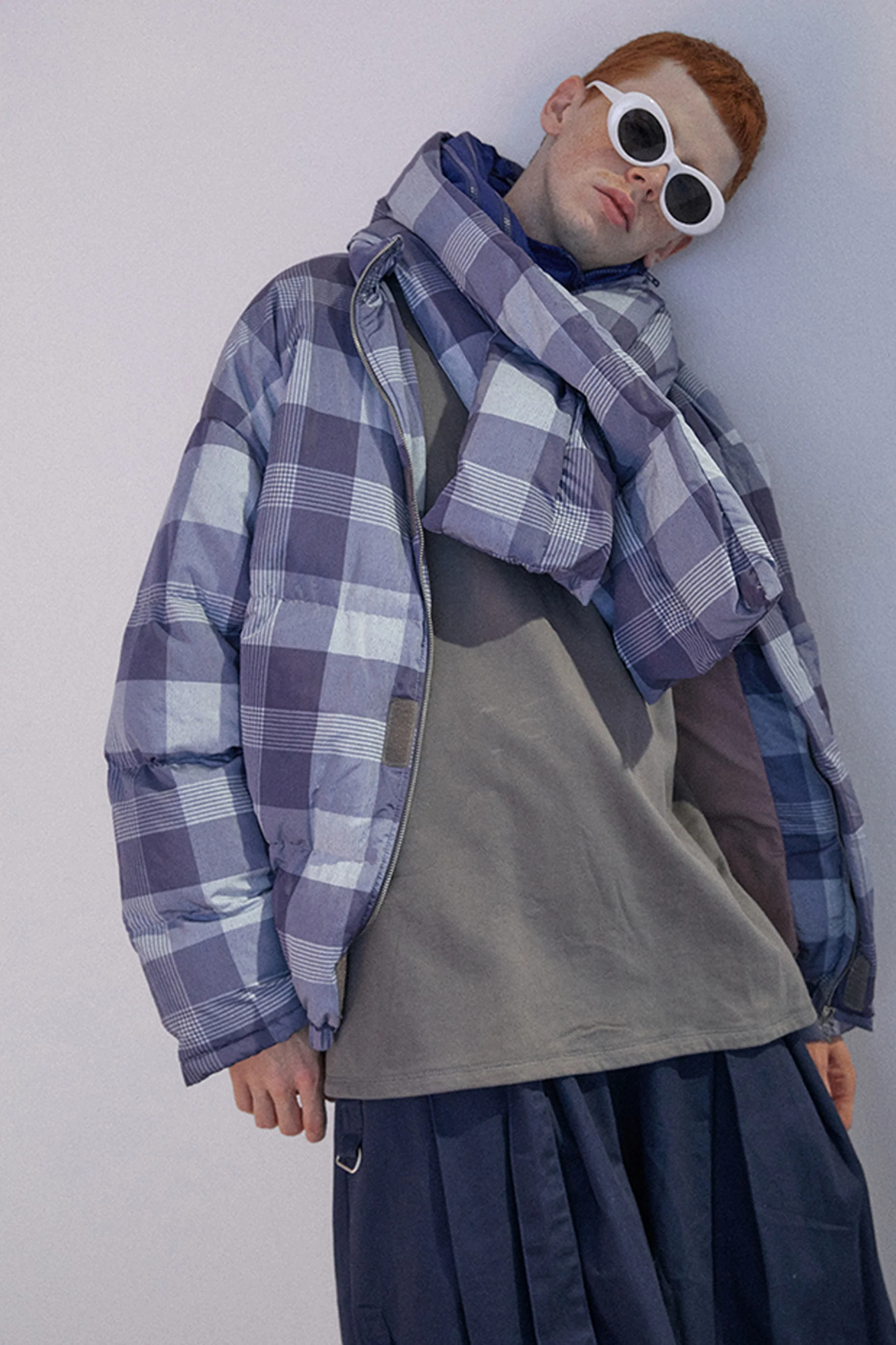 UMAMIISM SCARF DOWN JACKET - Image 3