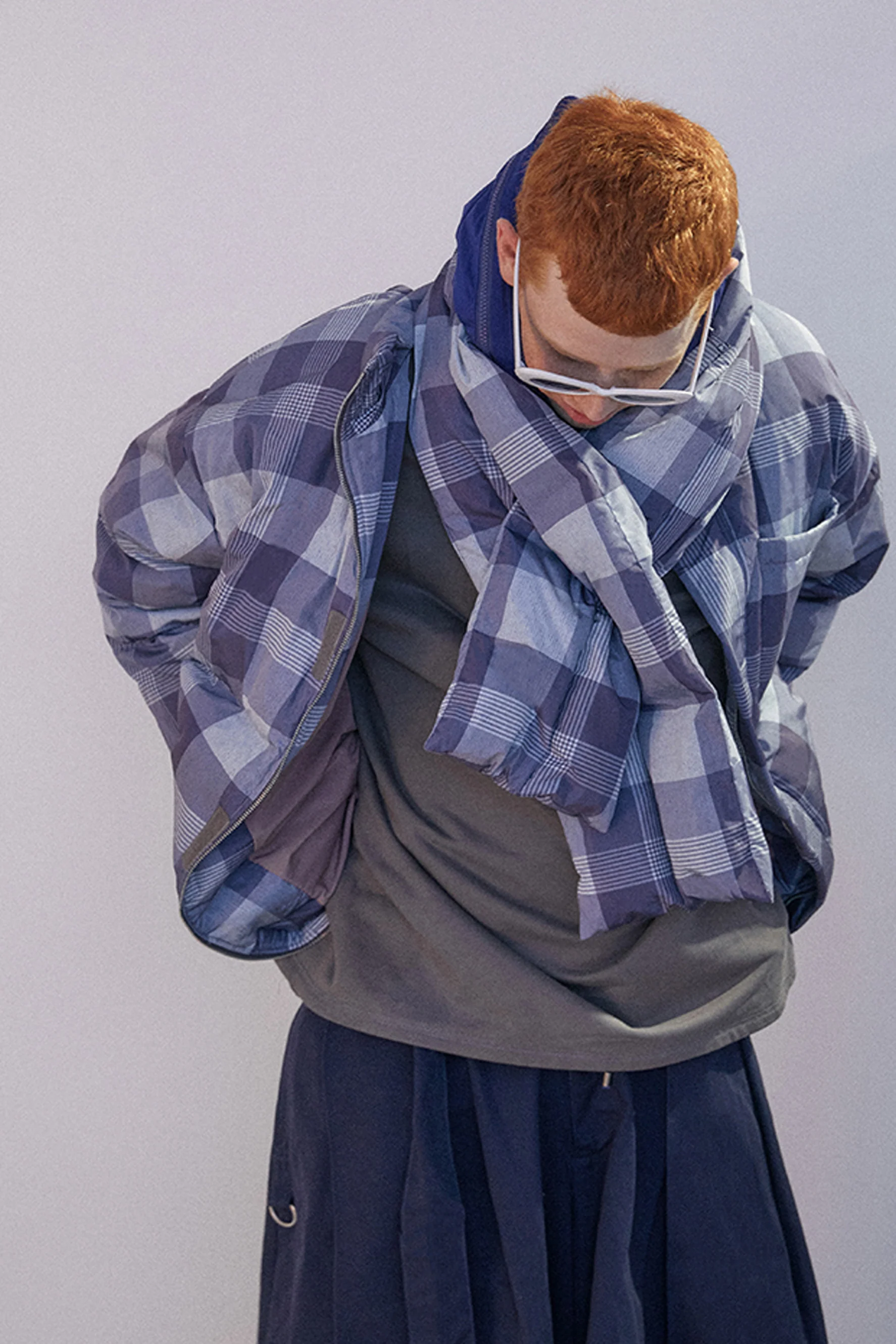 UMAMIISM SCARF DOWN JACKET - Image 4