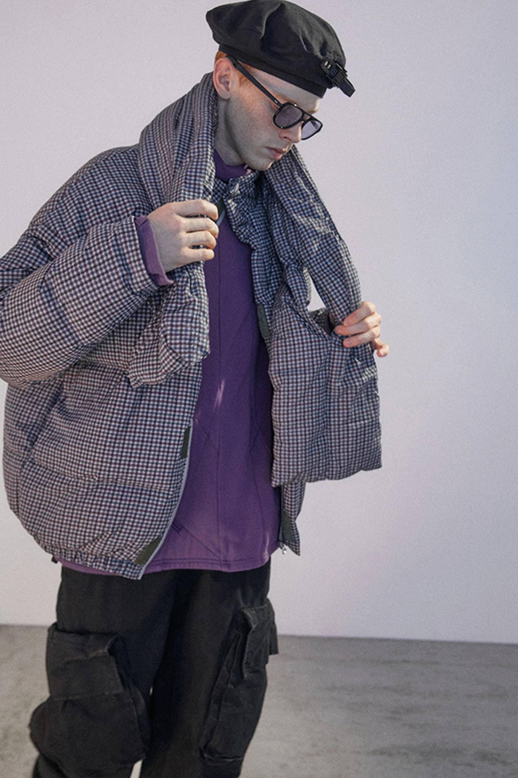 UMAMIISM SCARF DOWN JACKET - Image 5