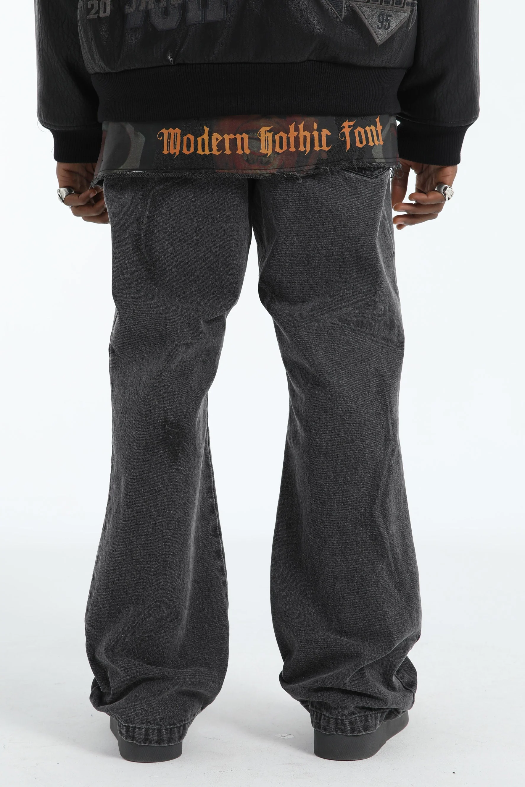 JHYQ WASHED EFFECT PANTS - Image 5