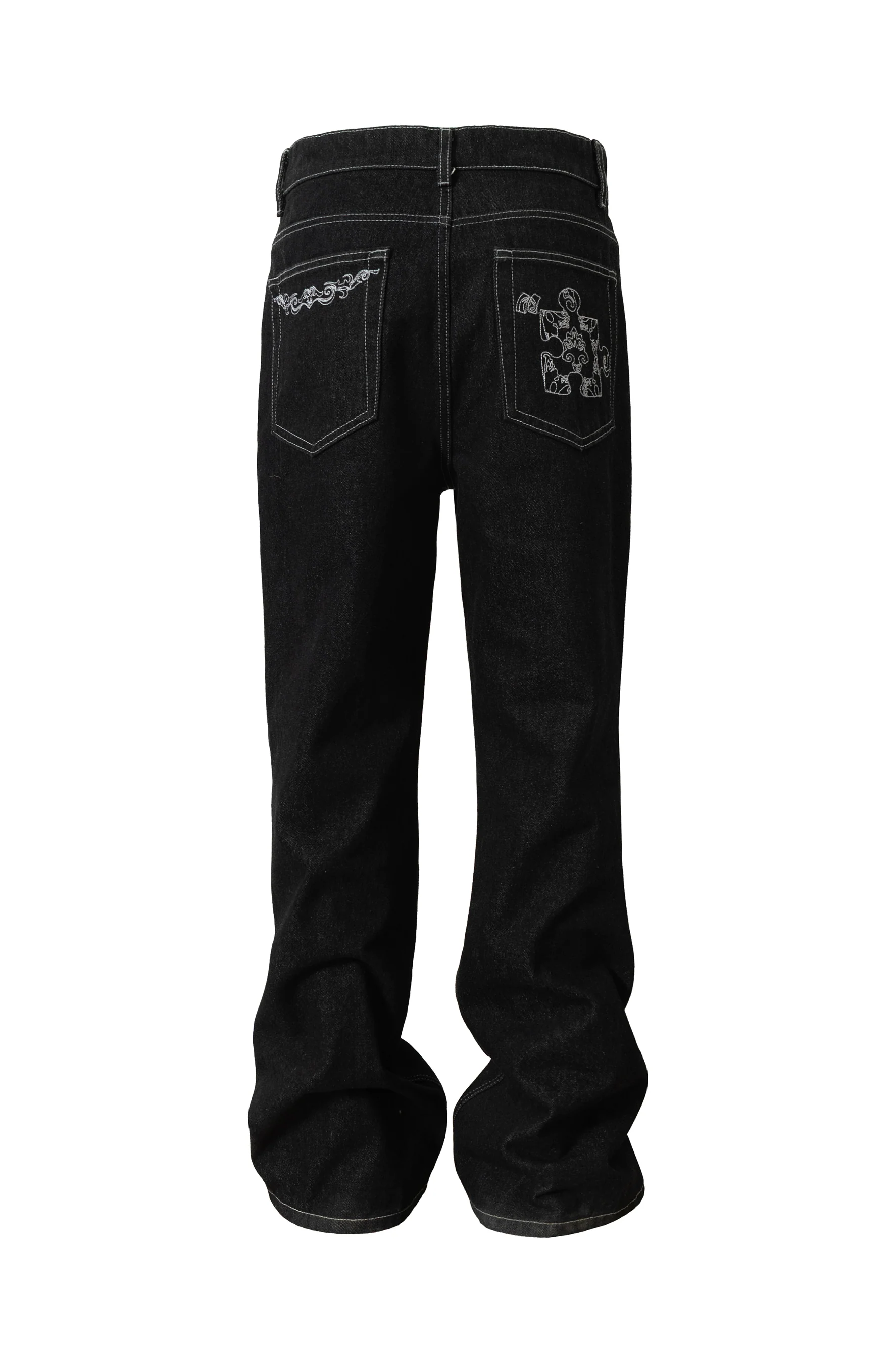YADCREW AIRCRAFT BUTTON JEANS - Image 7