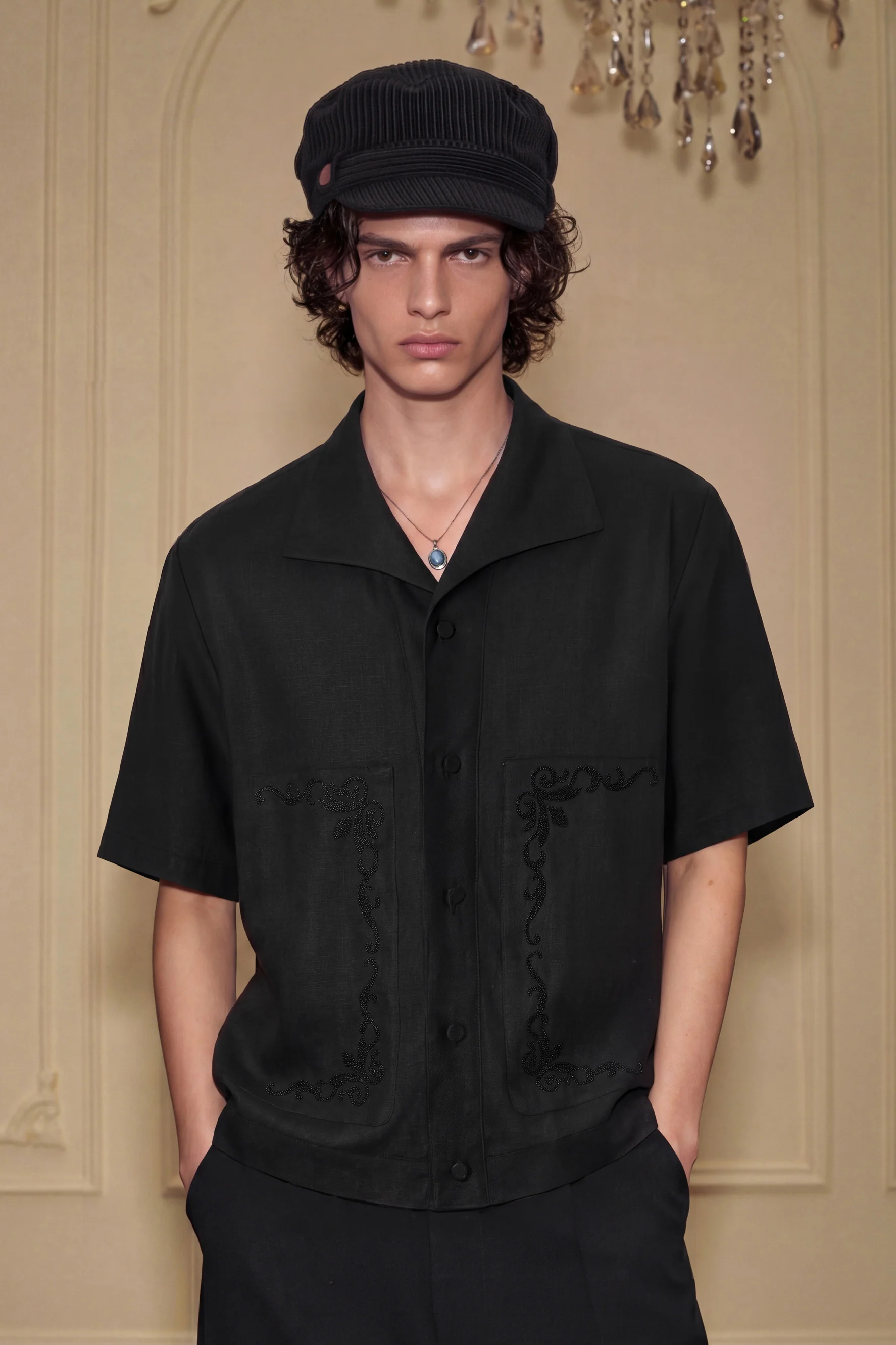YADCREW BAROQUE EMBROIDERY SHIRT - Image 2