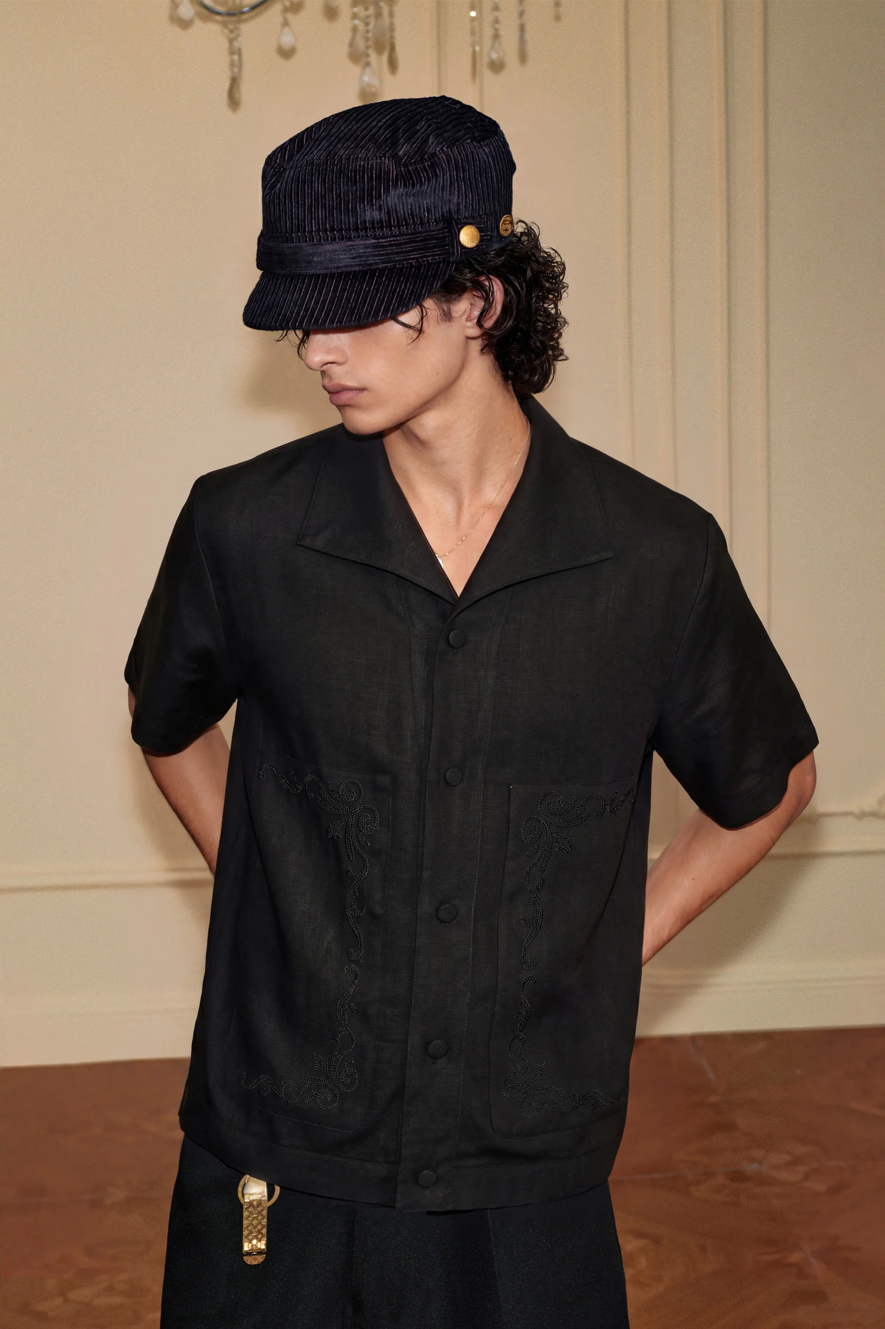 YADCREW BAROQUE EMBROIDERY SHIRT - Image 4