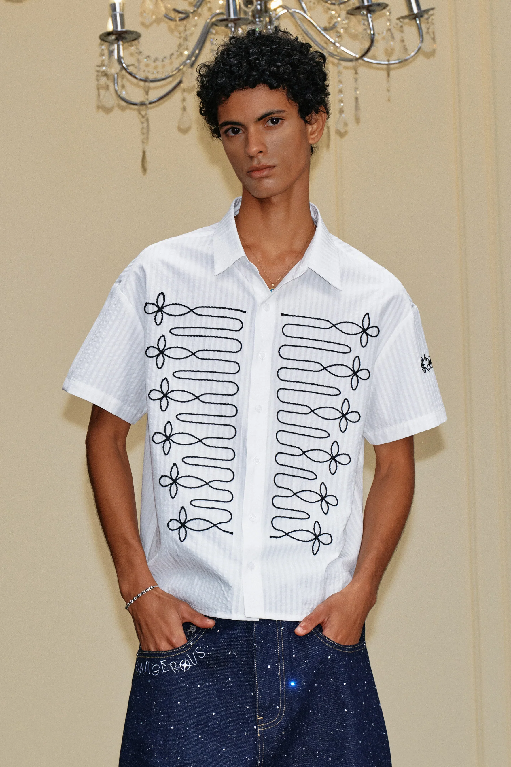 YADCREW COURT STYLE ROPE SHIRT - Image 2
