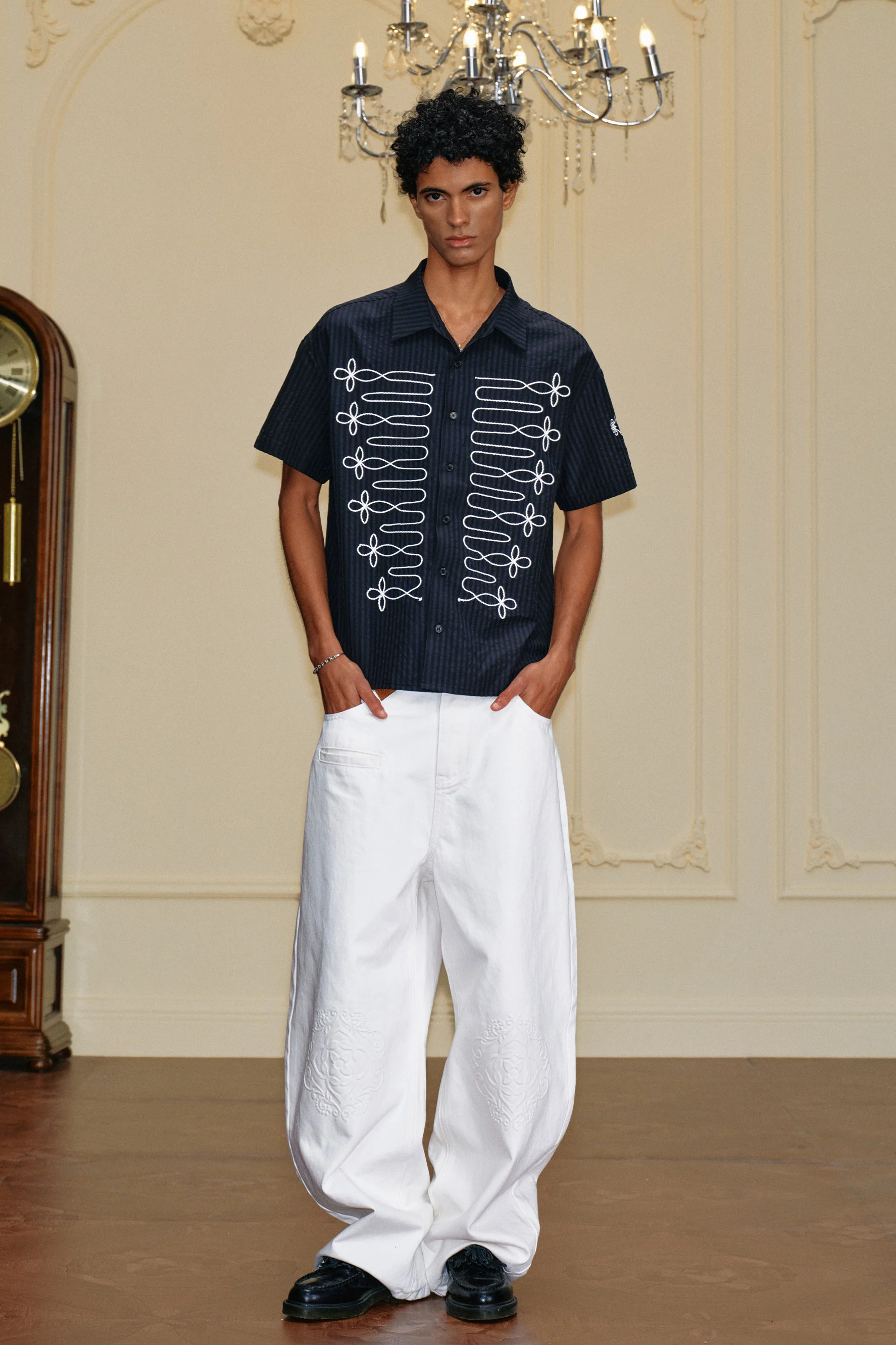YADCREW COURT STYLE ROPE SHIRT - Image 3