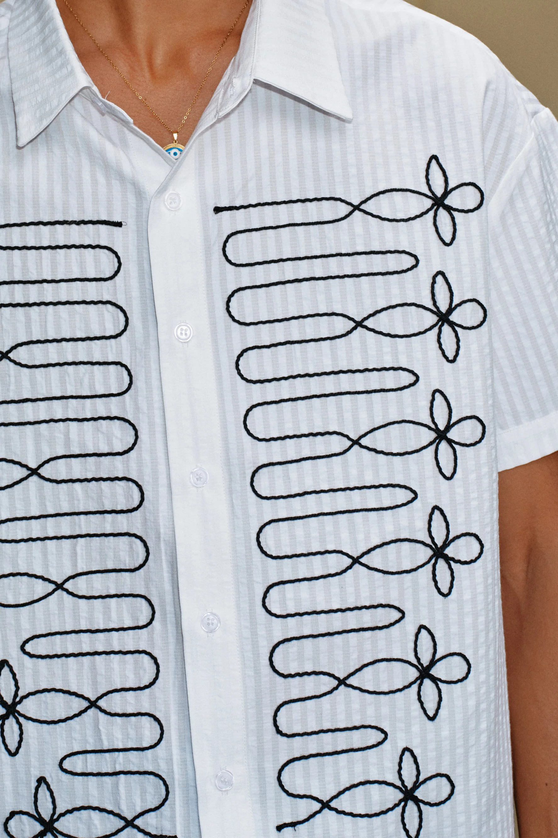 YADCREW COURT STYLE ROPE SHIRT - Image 4