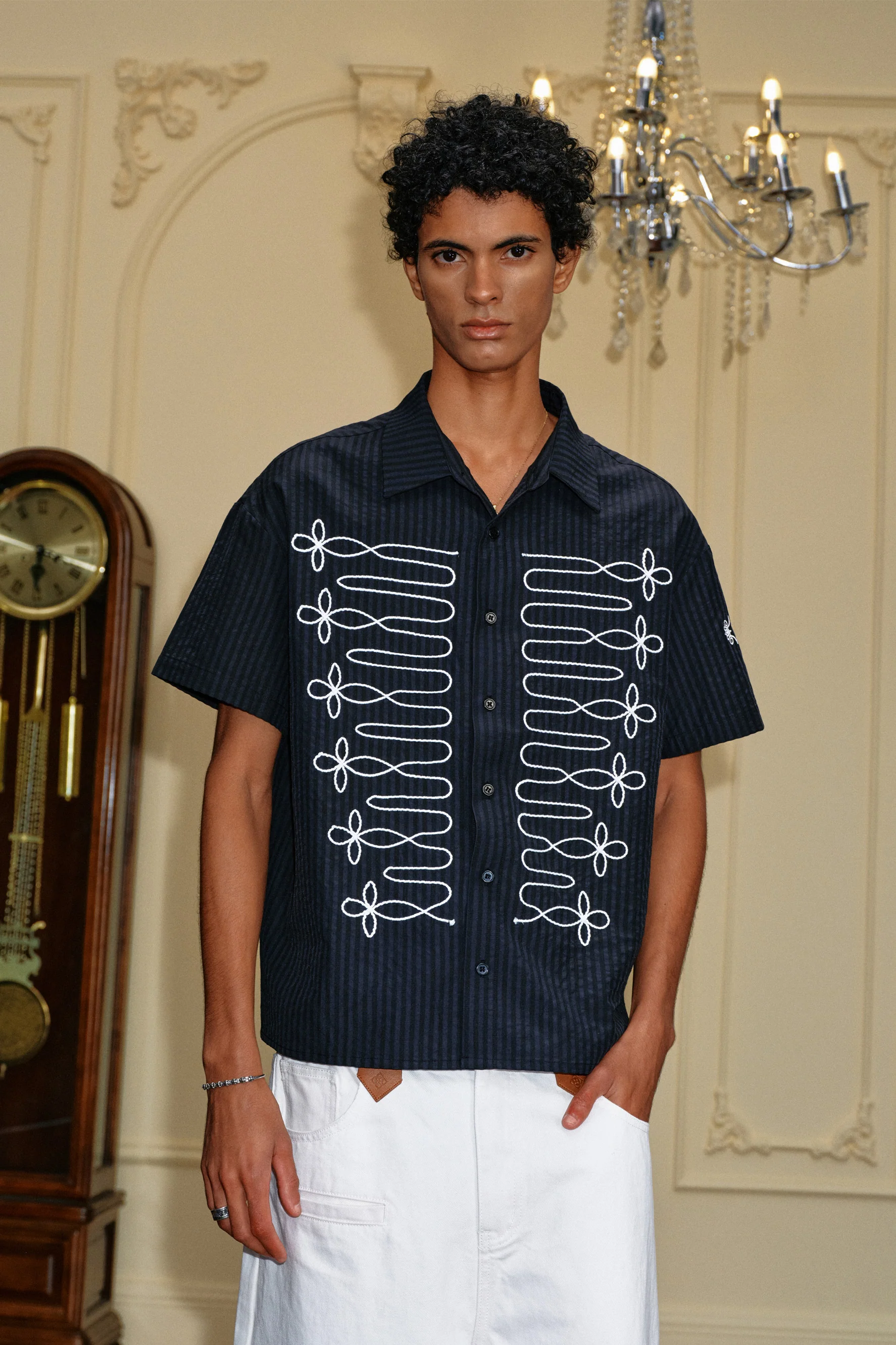 YADCREW COURT STYLE ROPE SHIRT - Image 6