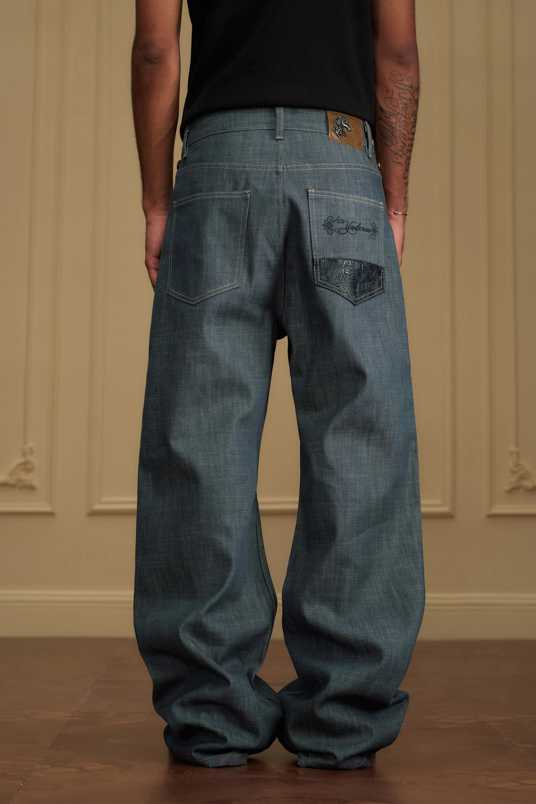 YADCREW FOLDING POCKET JEANS - Image 5