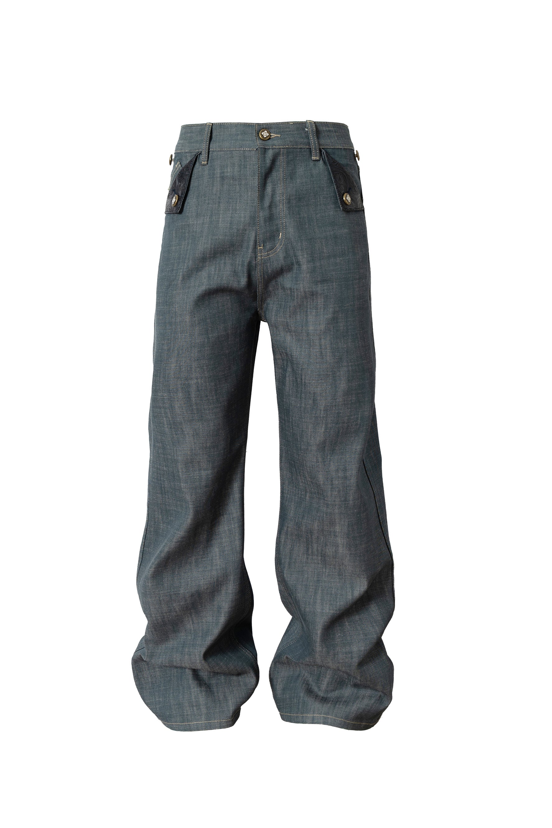 YADCREW FOLDING POCKET JEANS - Image 7