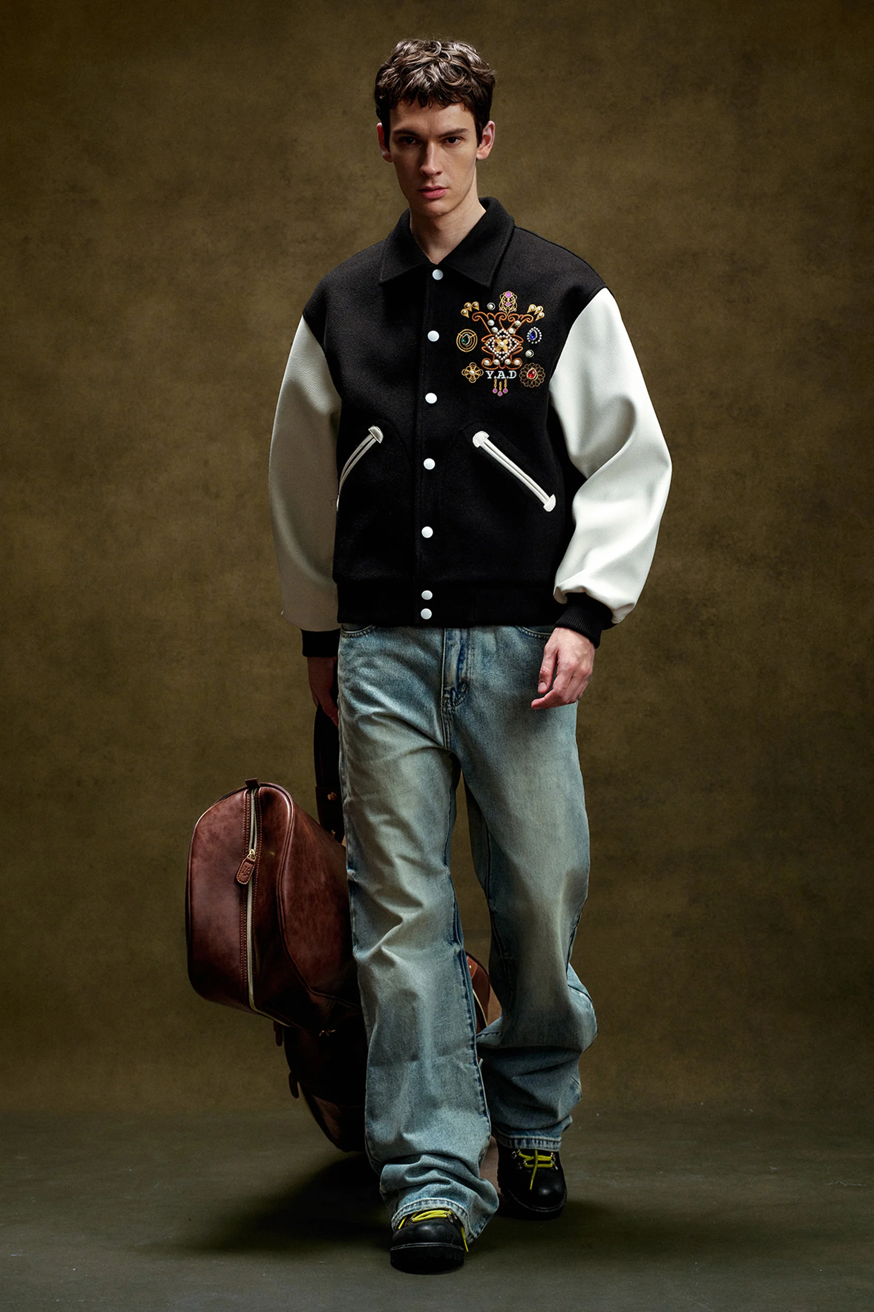 YADCREW GEM BASEBALL JACKET - Image 3
