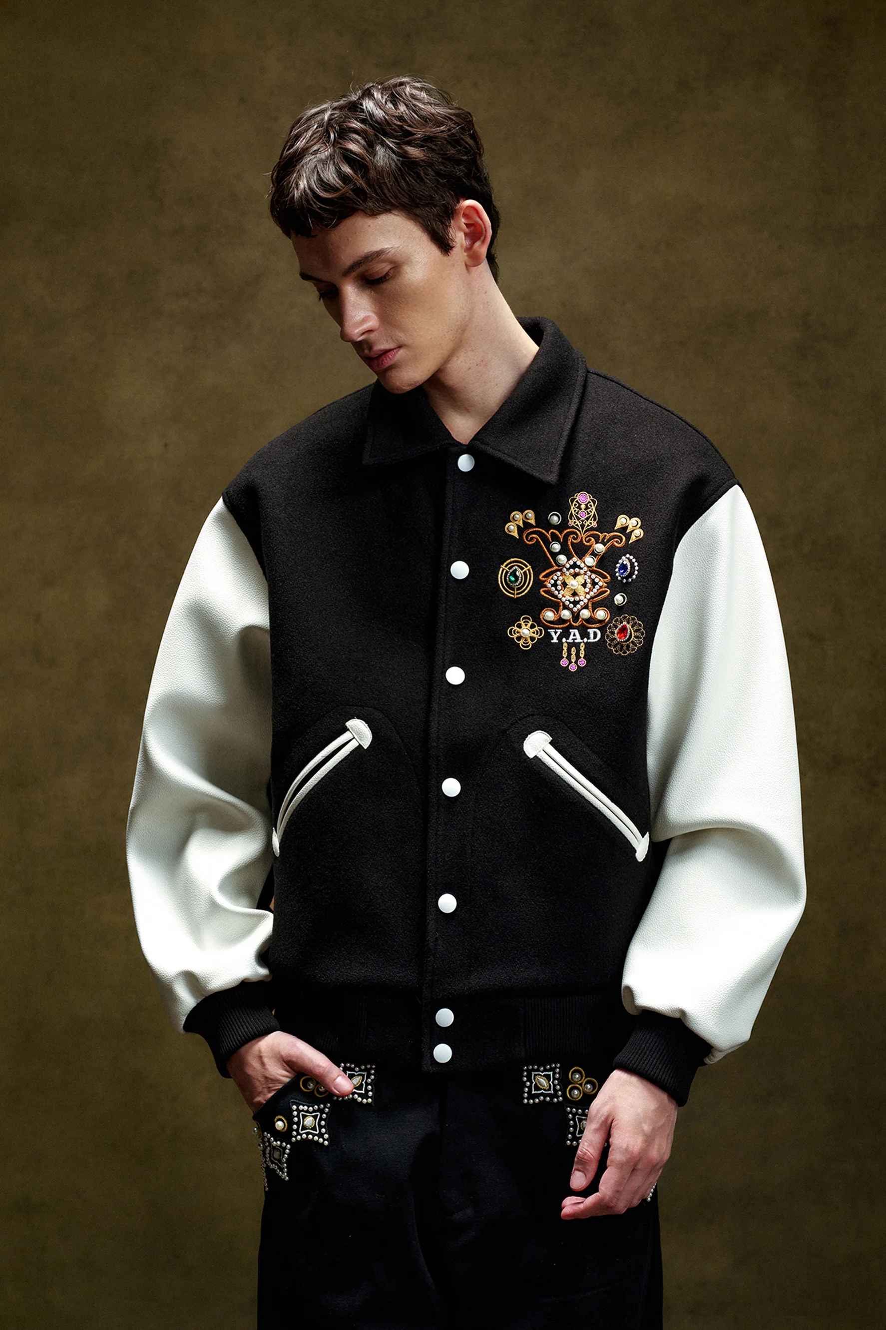 YADCREW GEM BASEBALL JACKET - Image 4