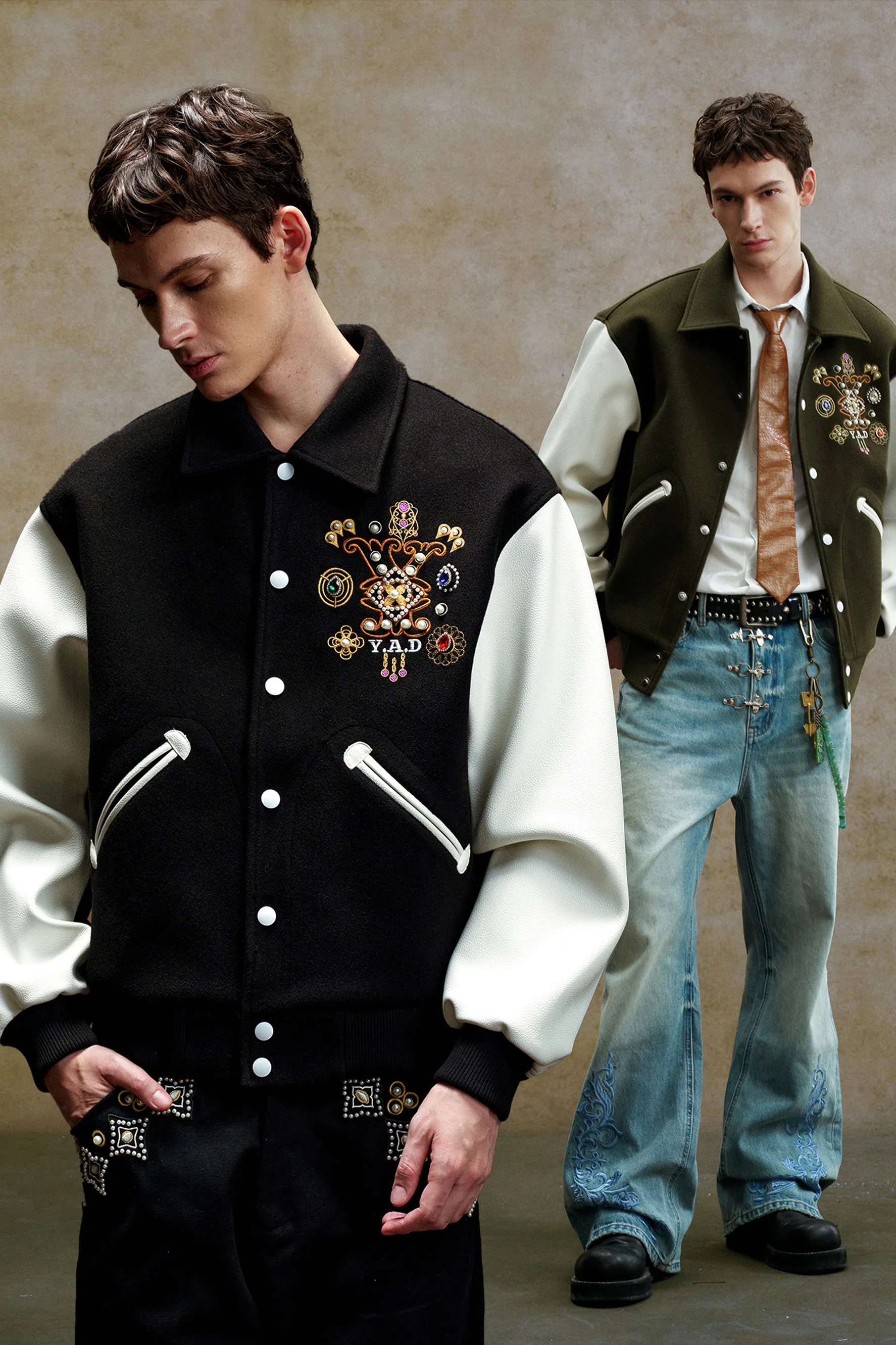 YADCREW GEM BASEBALL JACKET - Image 3
