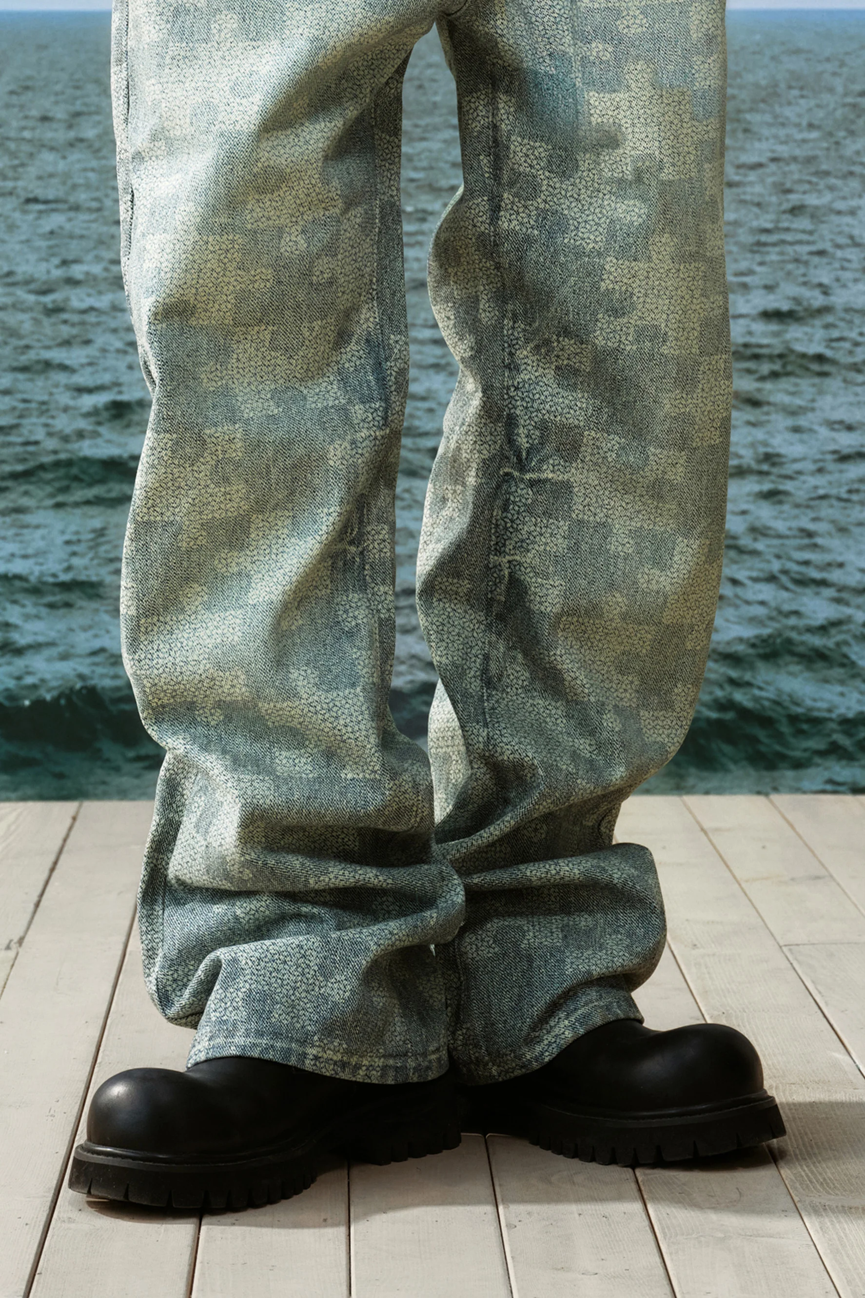 YADCREW JIGSAW PUZZLE JEANS - Image 5