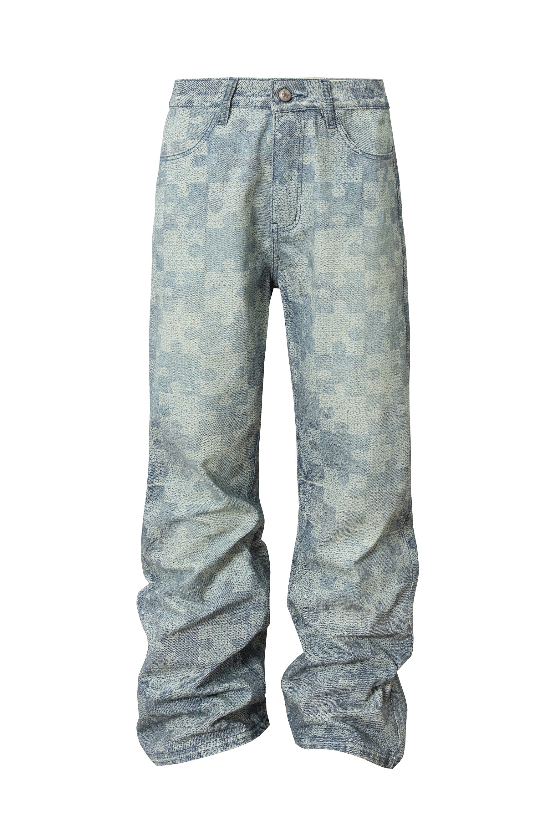 YADCREW JIGSAW PUZZLE JEANS - Image 7
