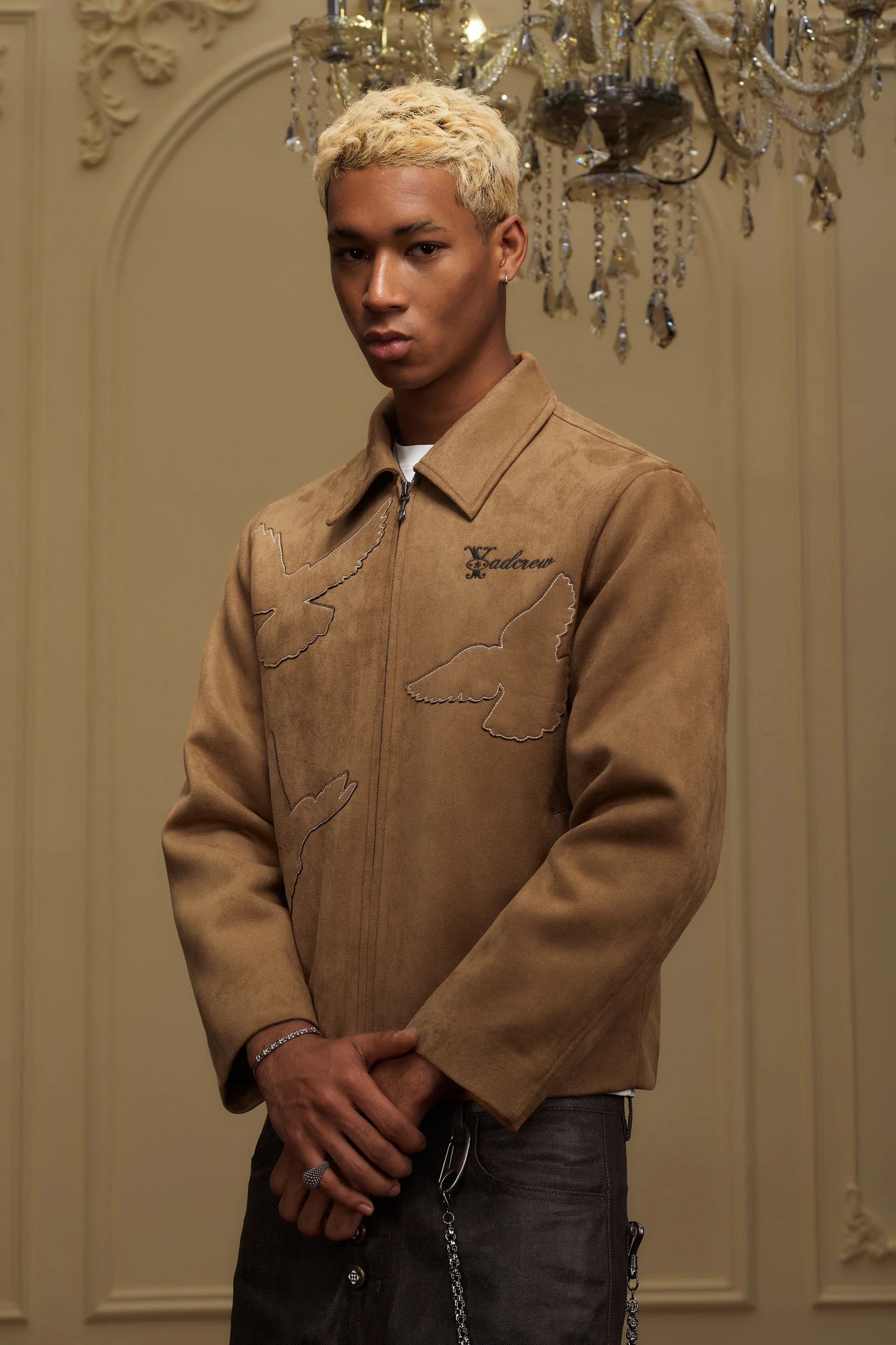 YADCREW PEACE DOVE SUEDE JACKET - Image 11