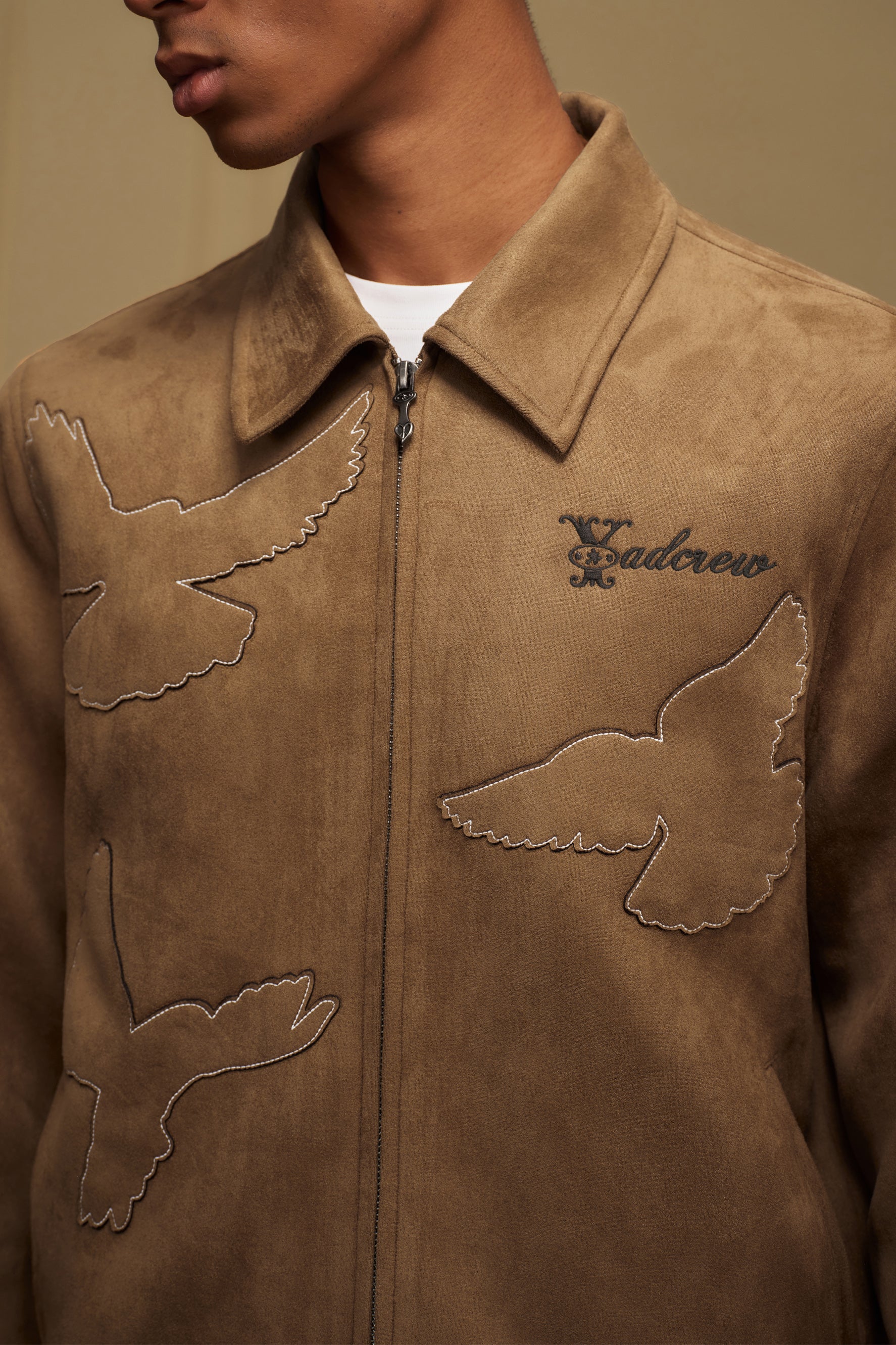 YADCREW PEACE DOVE SUEDE JACKET - Image 5