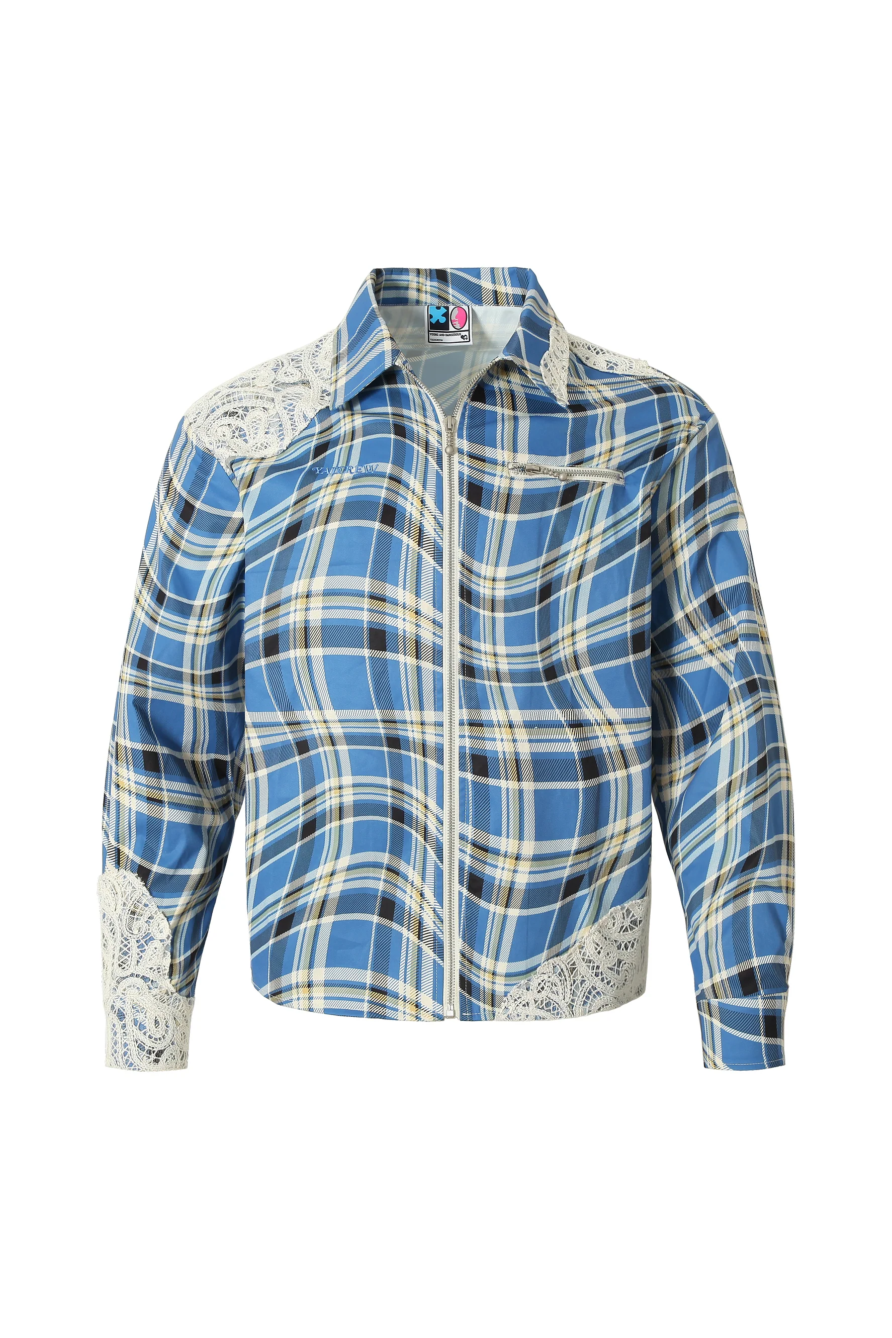 YADCREW TWISTED PLAID SHIRT - Image 4