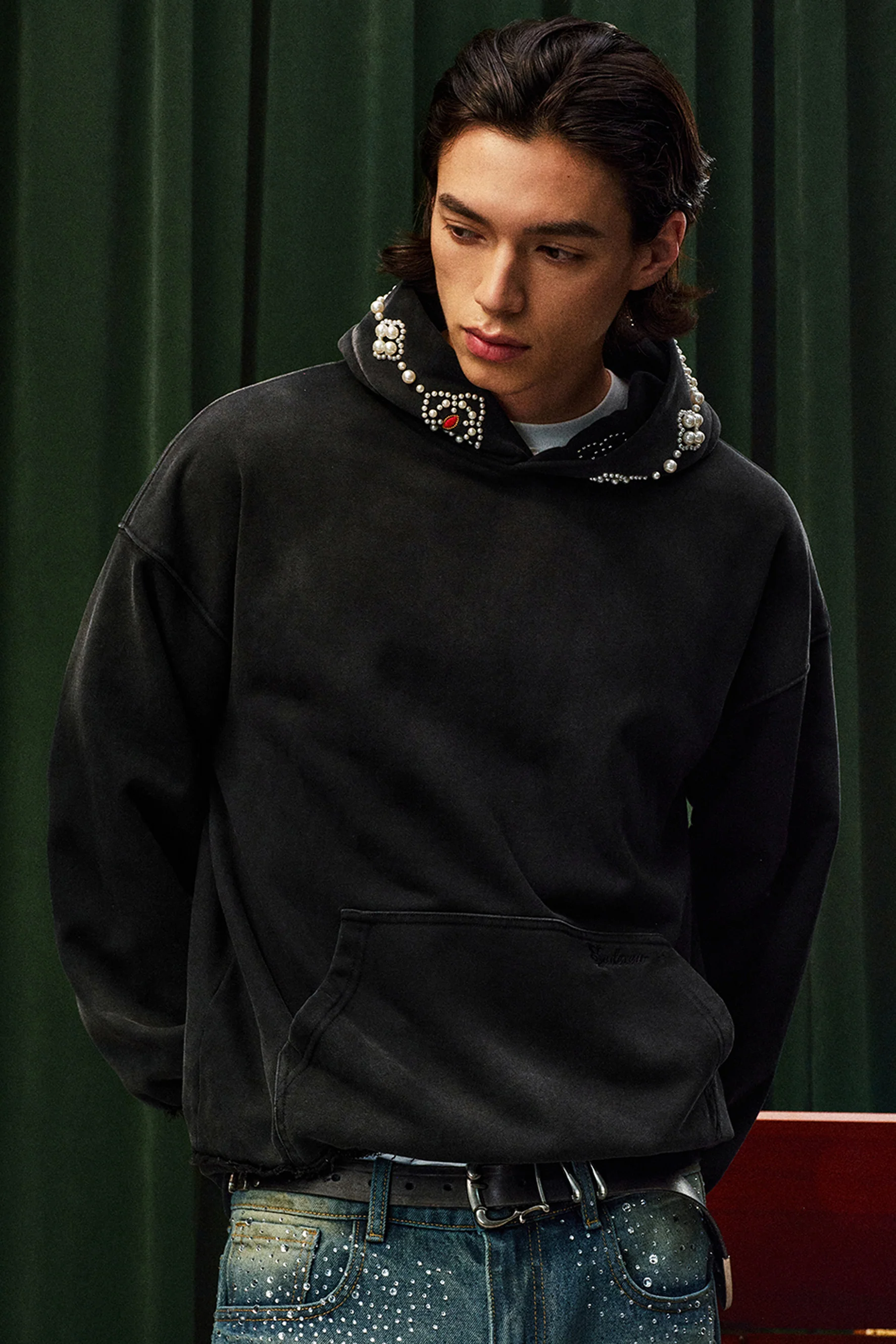 YADCREW WASHED HOODIE - Image 2