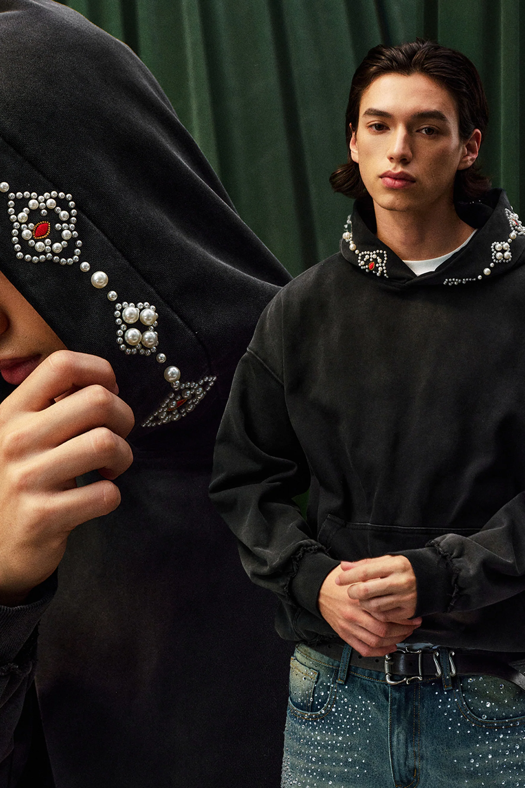 YADCREW WASHED HOODIE - Image 4