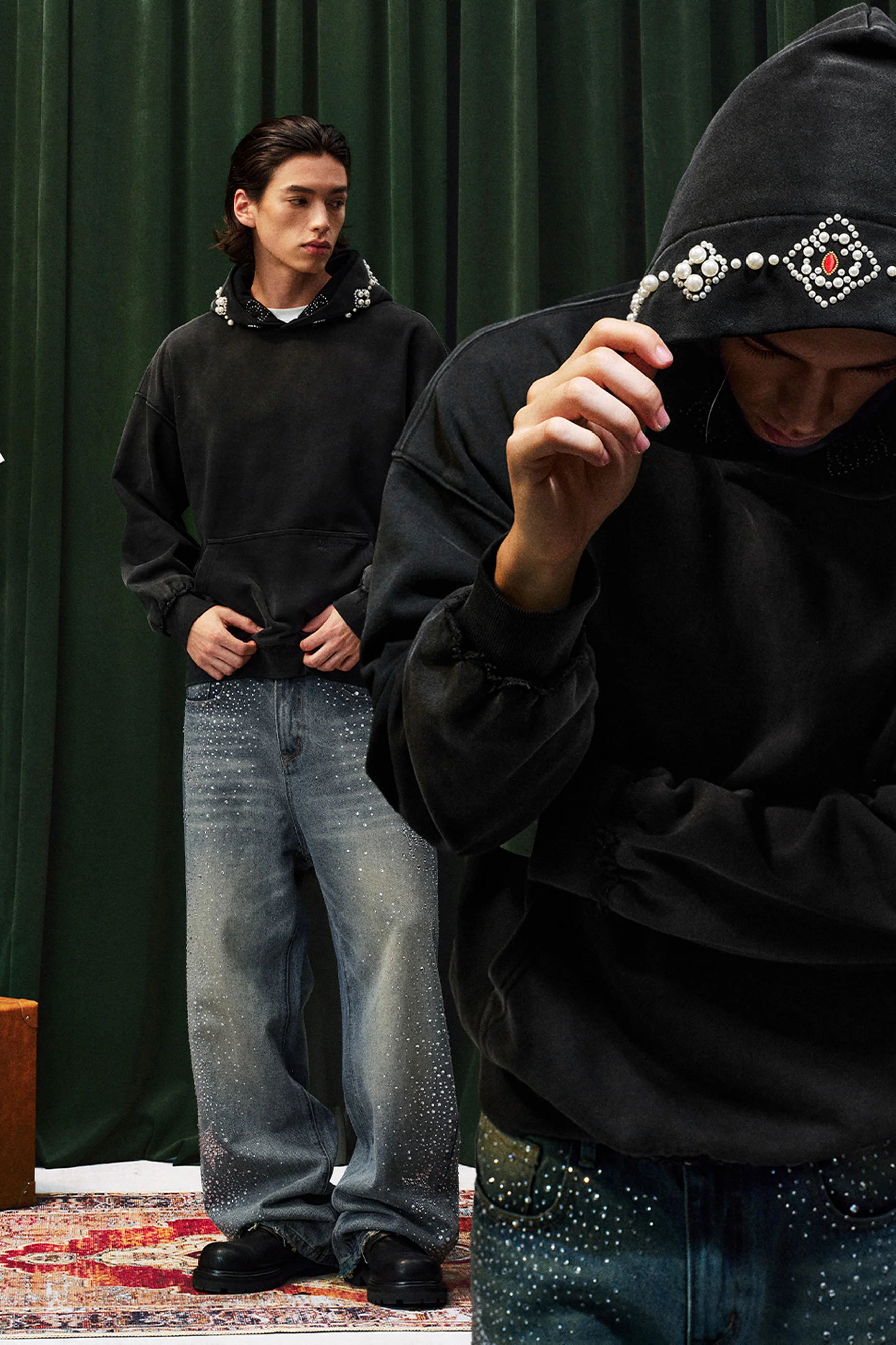 YADCREW WASHED HOODIE - Image 5