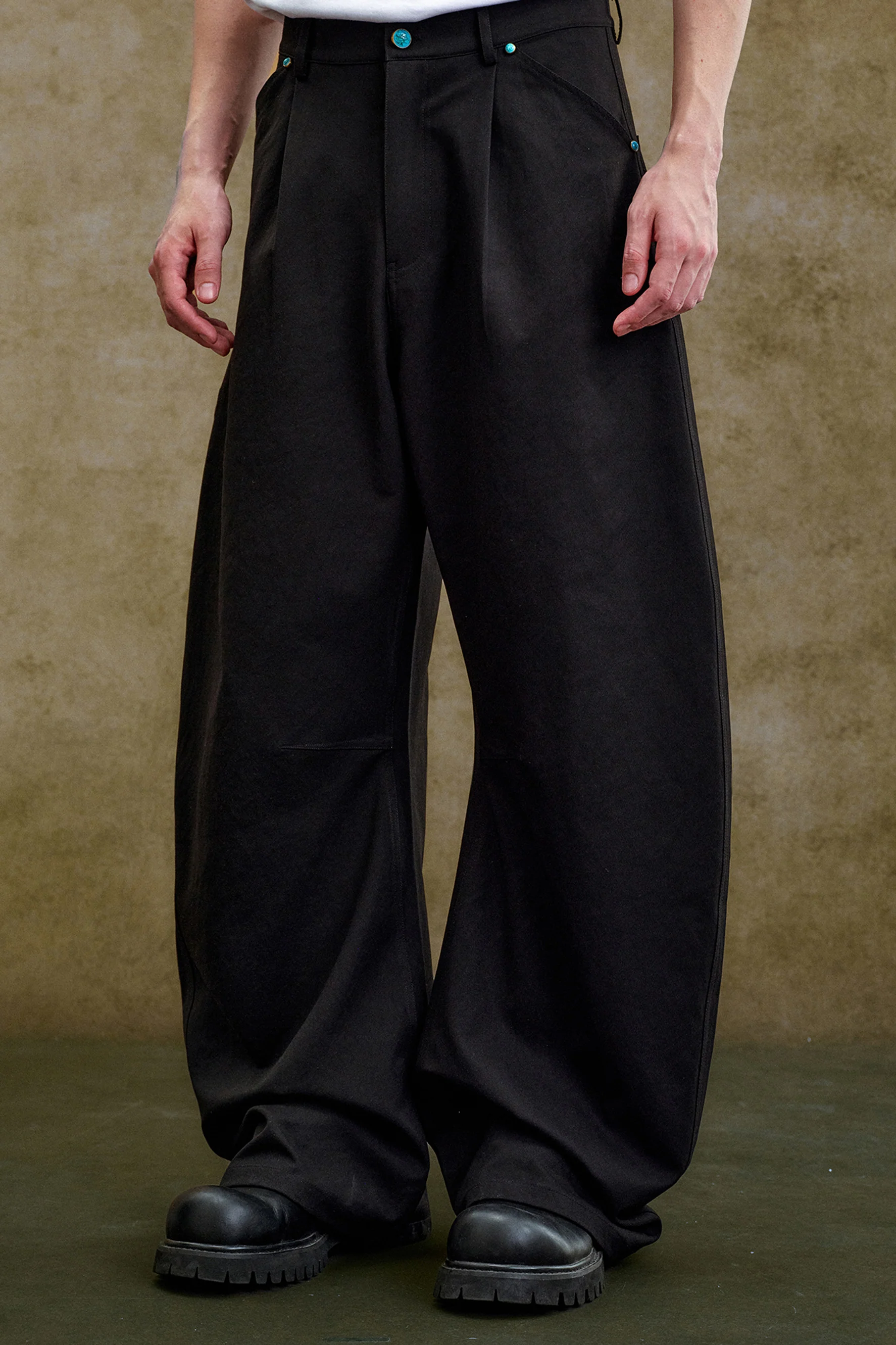 YADCREW WIDE LEG PANTS