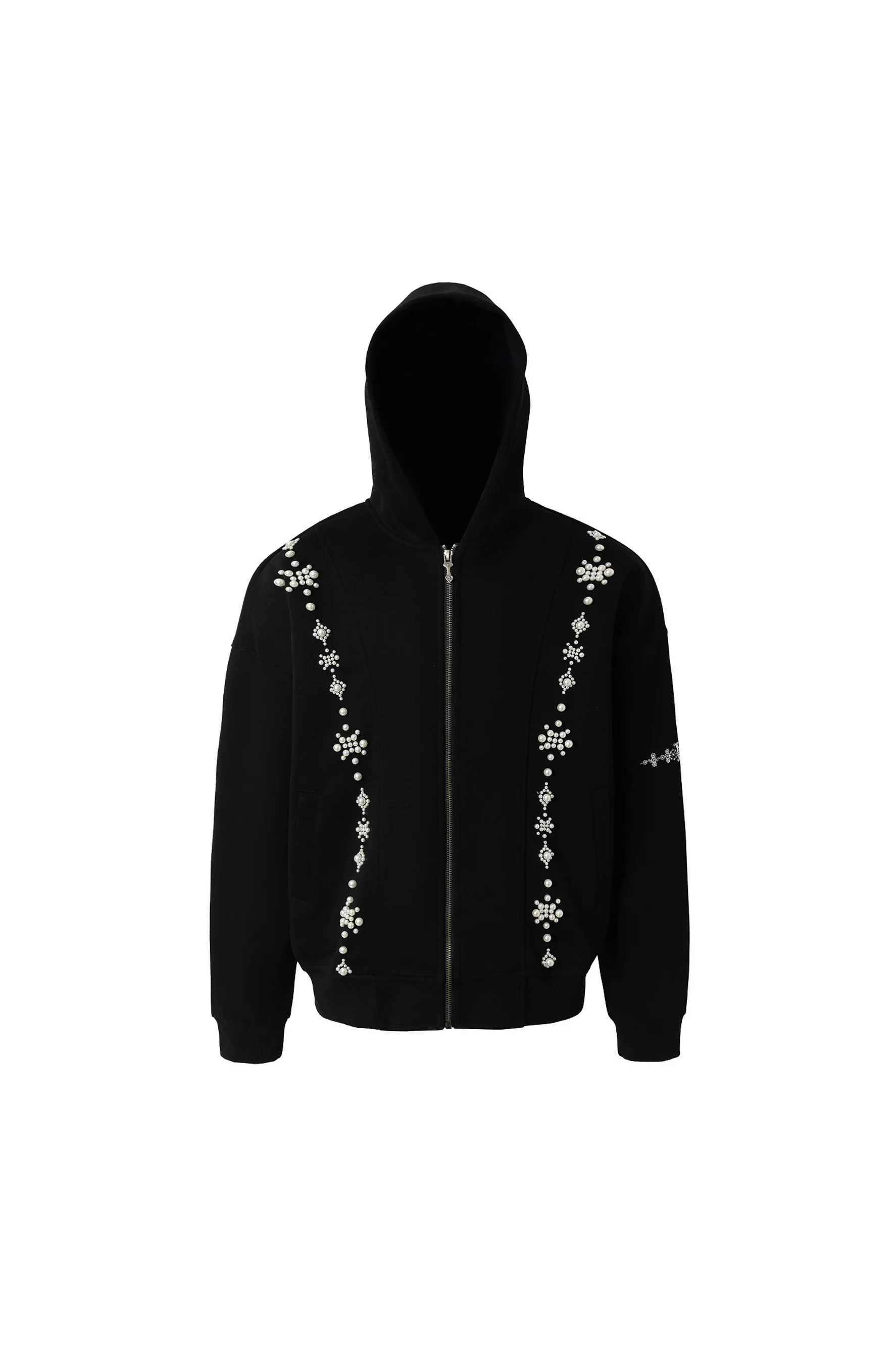 YADCREW ZIP UP PEARL HOODIE - Image 5